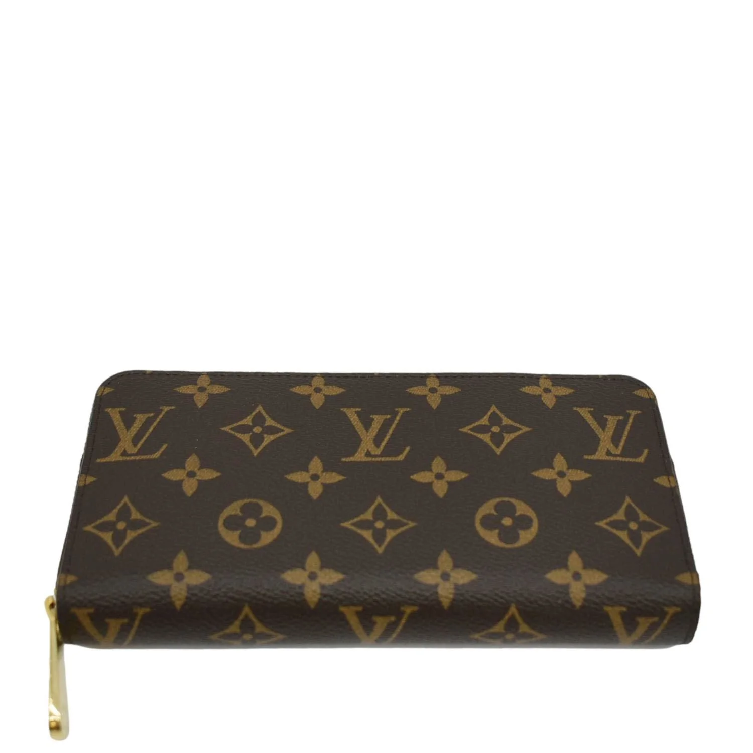 LOUIS VUITTON Zip Around Monogram Canvas Wallet Rose Ballerine - Image 5