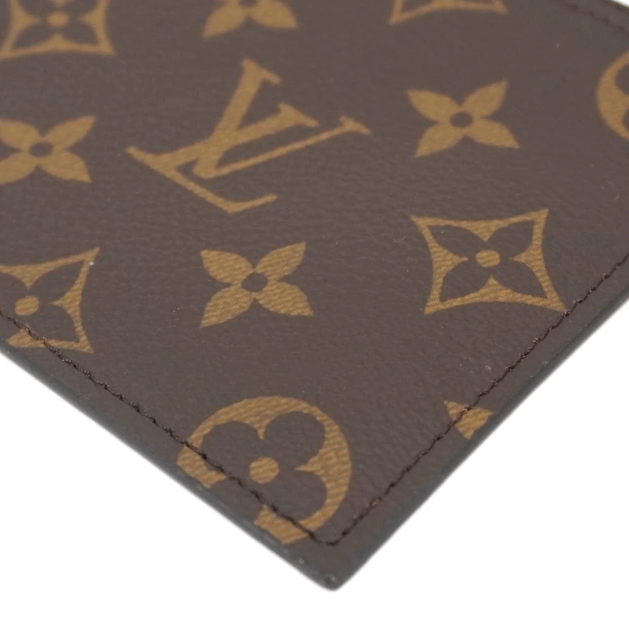 LOUIS VUITTON Felicie Zippered Monogram Canvas Insert Pouch Brown - Image 9
