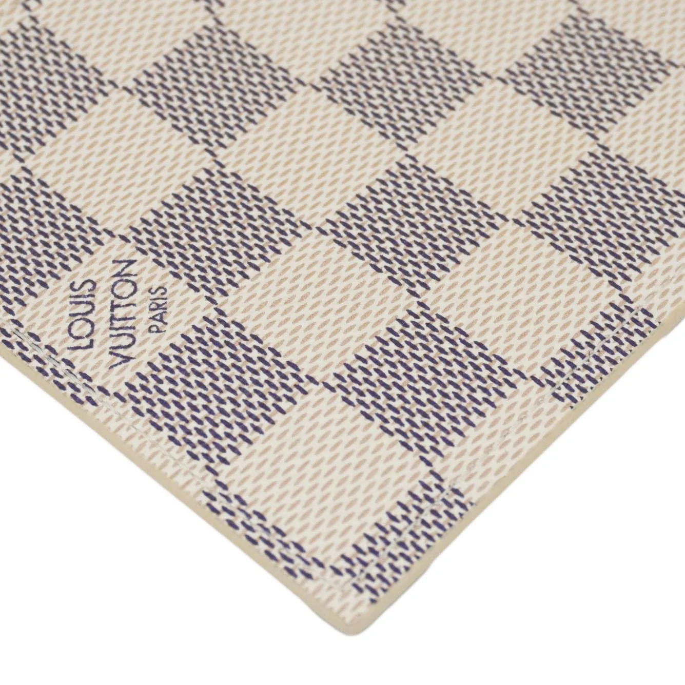 LOUIS VUITTON Felicie Zippered Damier Azur Insert Pouch Rose Ballerine - Image 8