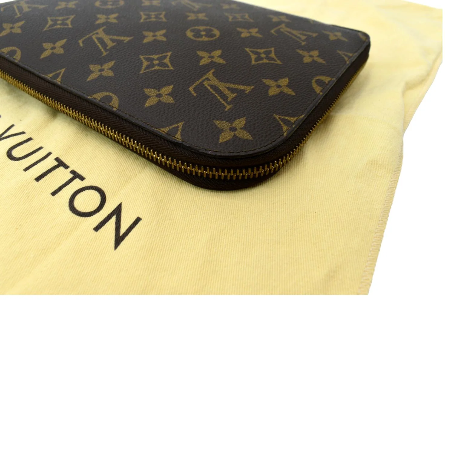 LOUIS VUITTON Zippy Agenda Monogram Canvas Planner Cover Brown - Image 4