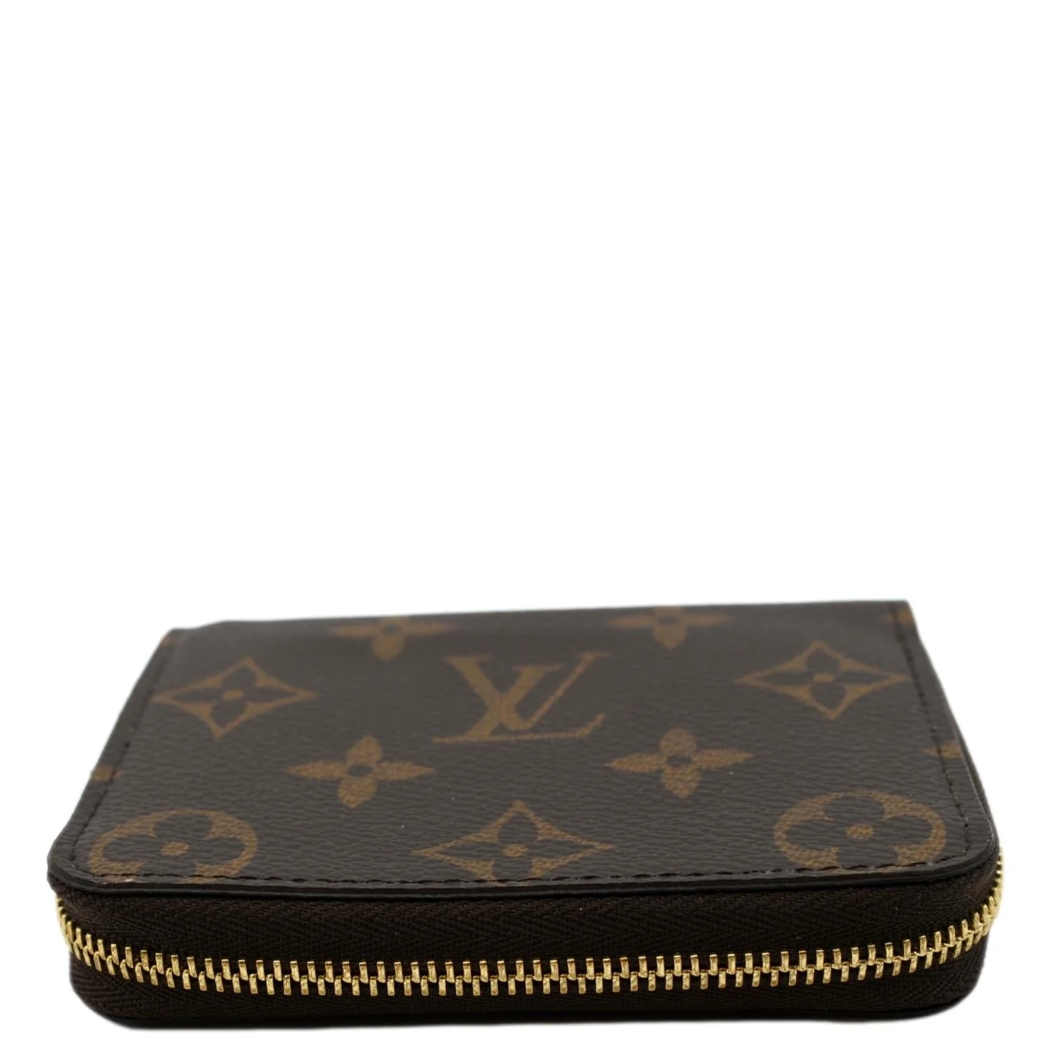 LOUIS VUITTON Monogram Canvas Zippy Coin Purse Brown - Image 3