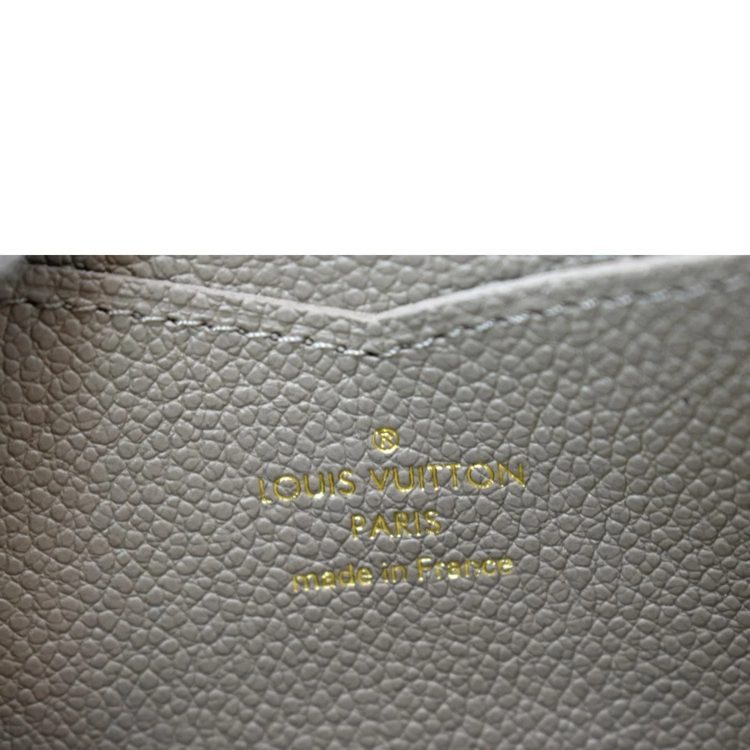 Louis Vuitton Zippy Coin Purse Monogram Empreinte Leather Tourterelle Beige - Image 10