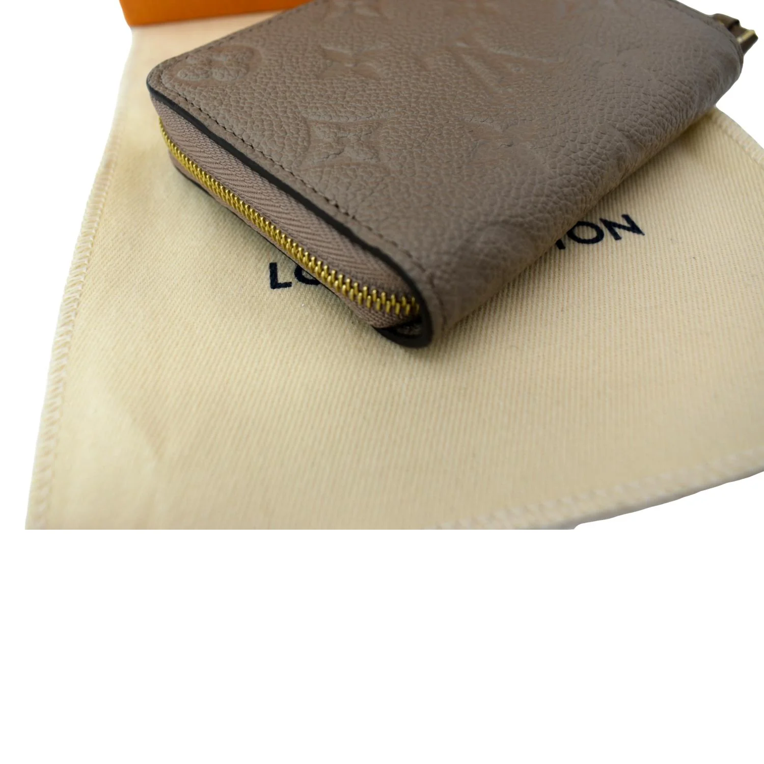 Louis Vuitton Zippy Coin Purse Monogram Empreinte Leather Tourterelle Beige - Image 8