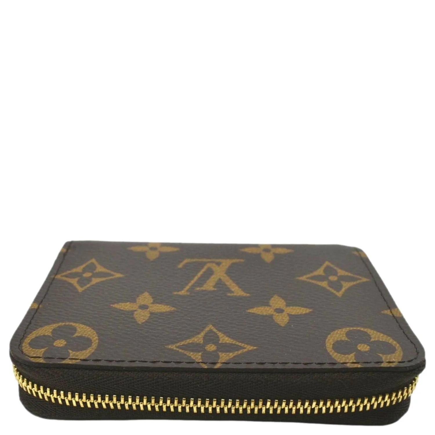 LOUIS VUITTON Monogram Canvas Zippy Coin Purse Brown - Image 8