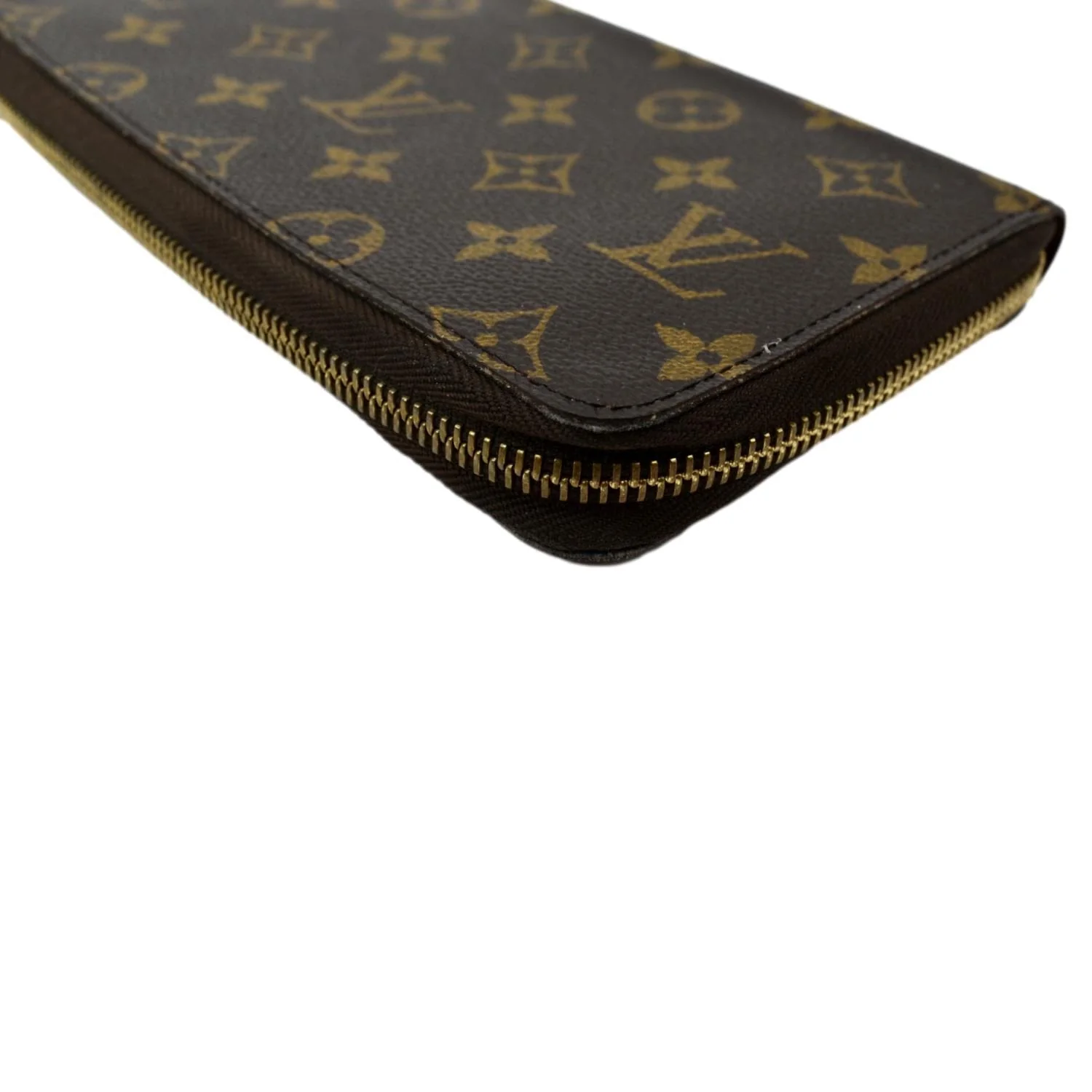 LOUIS VUITTON Zippy Organizer Monogram Canvas Wallet Brown - Image 6