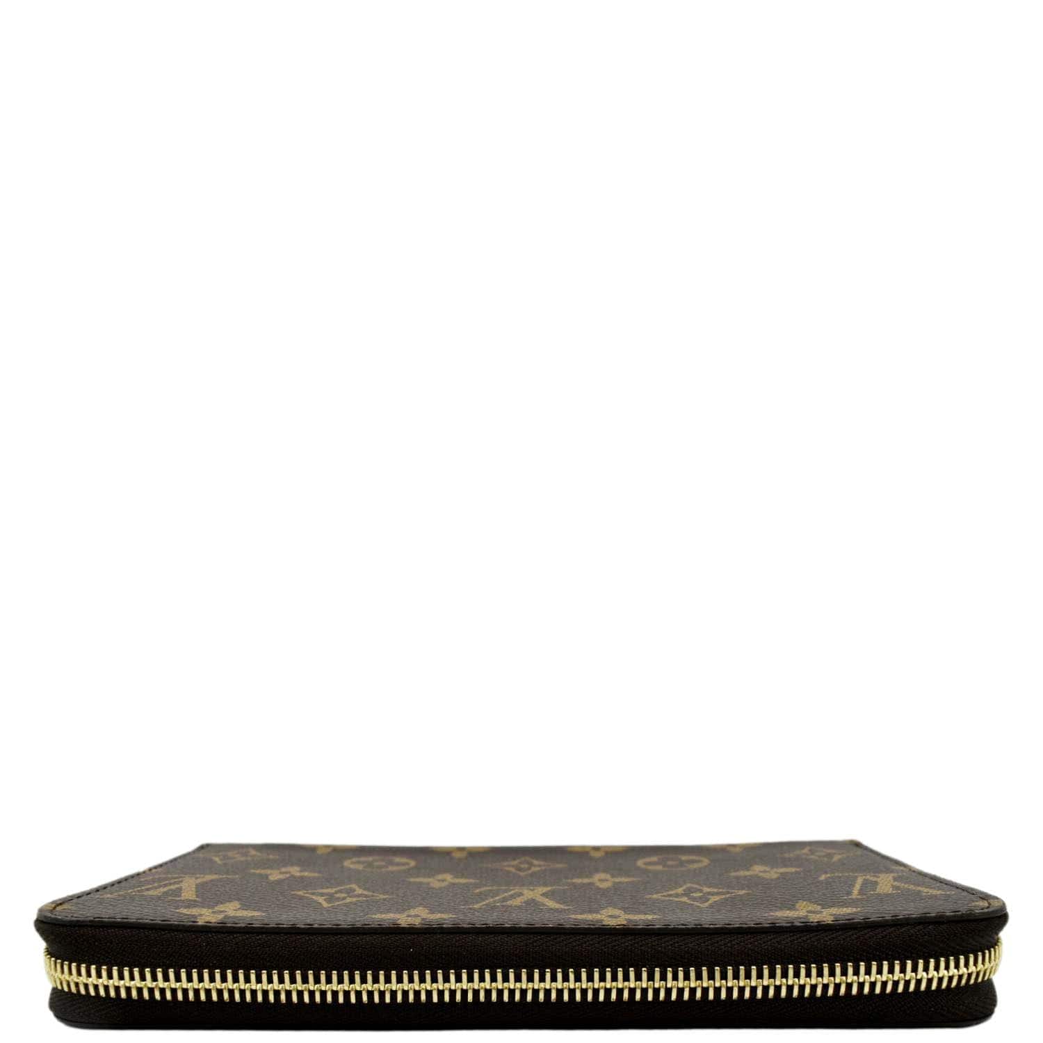 LOUIS VUITTON Monogram Canvas Zippy Wallet Brown - Image 3