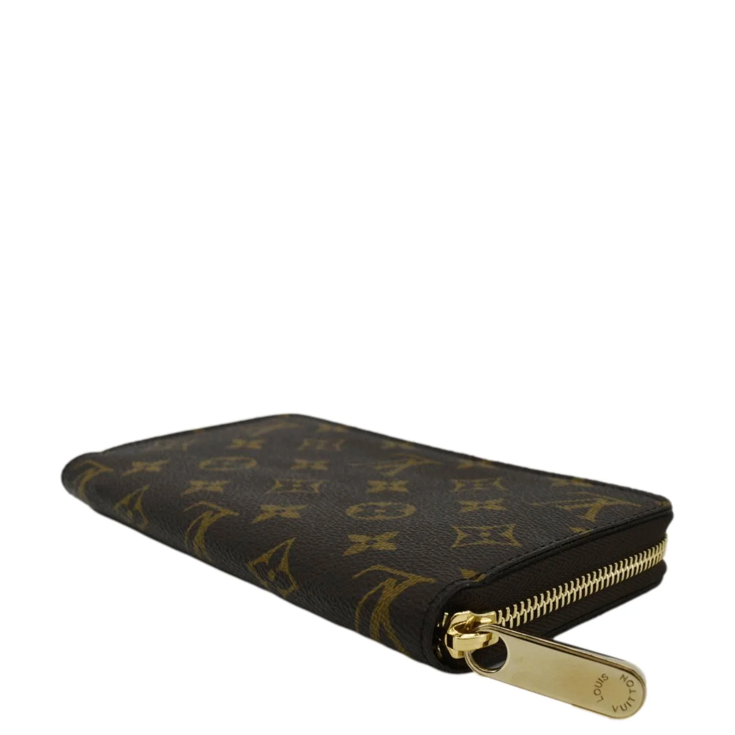 LOUIS VUITTON Monogram Canvas Zippy Wallet Brown - Image 7