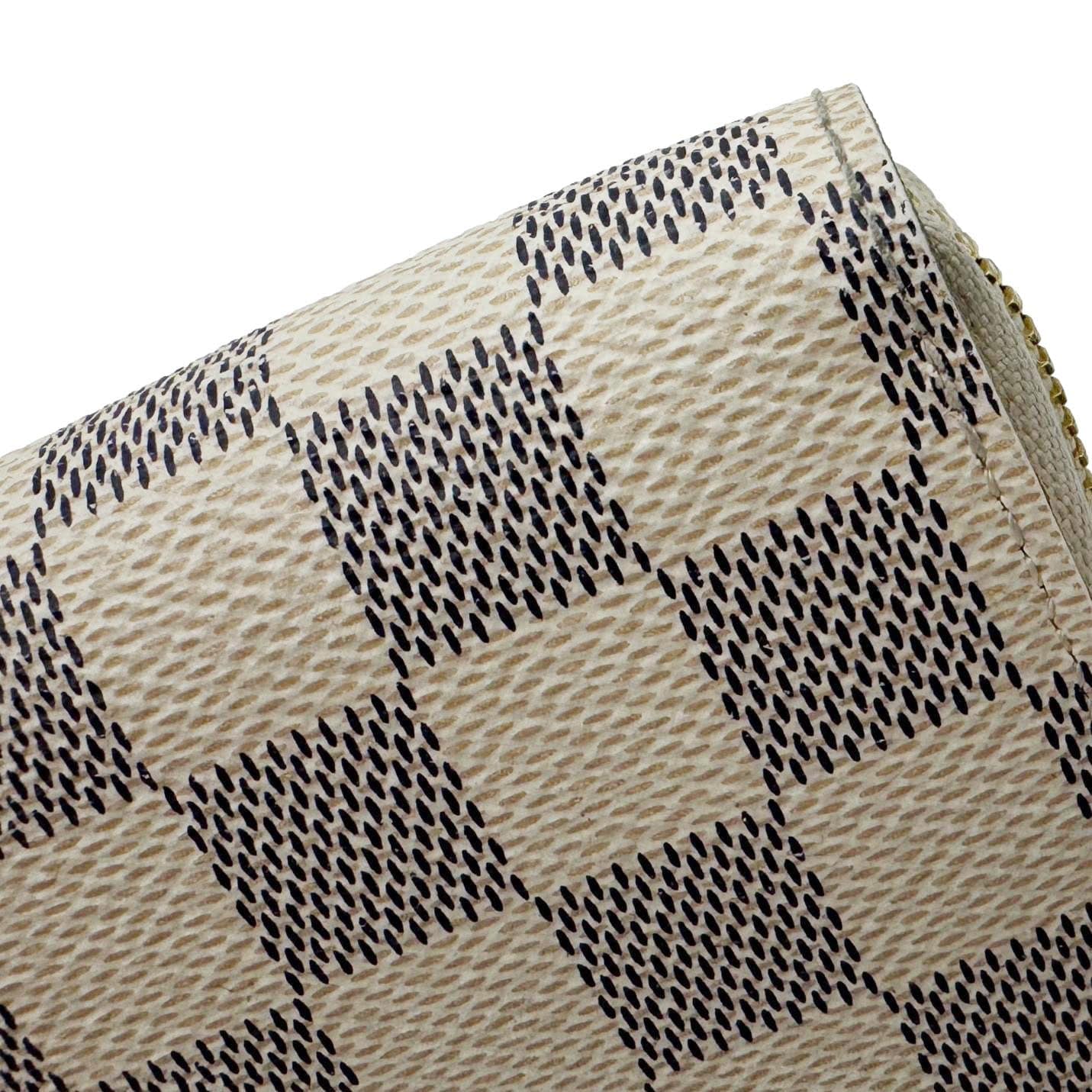 LOUIS VUITTON Damier Azur Zippy Wallet White - Image 10
