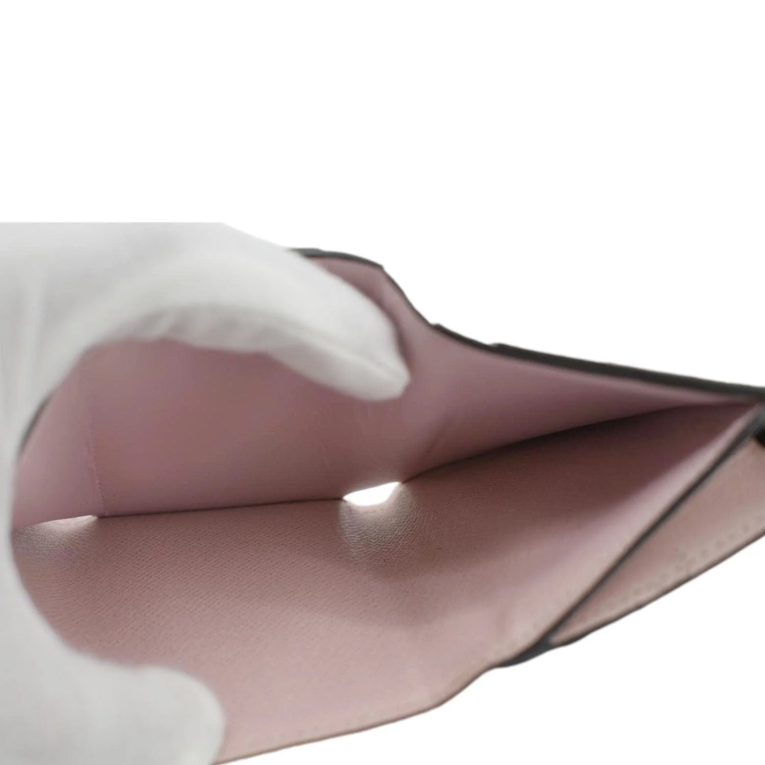 LOUIS VUITTON Zoe Monogram Leather Wallet Rose Ballerine - Image 13