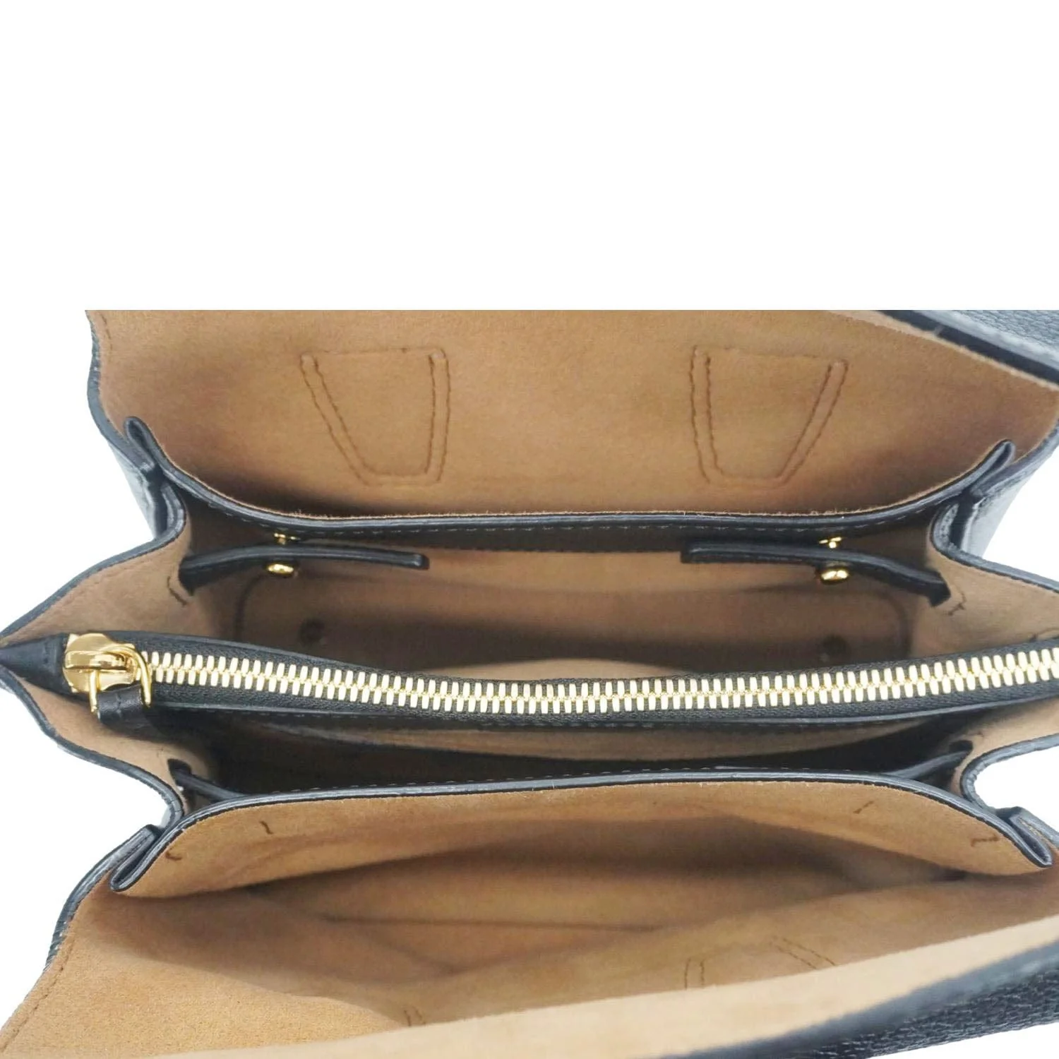 MCM Milla Mini Grained Calfskin Leather Tote Shoulder Bag Black - Image 12