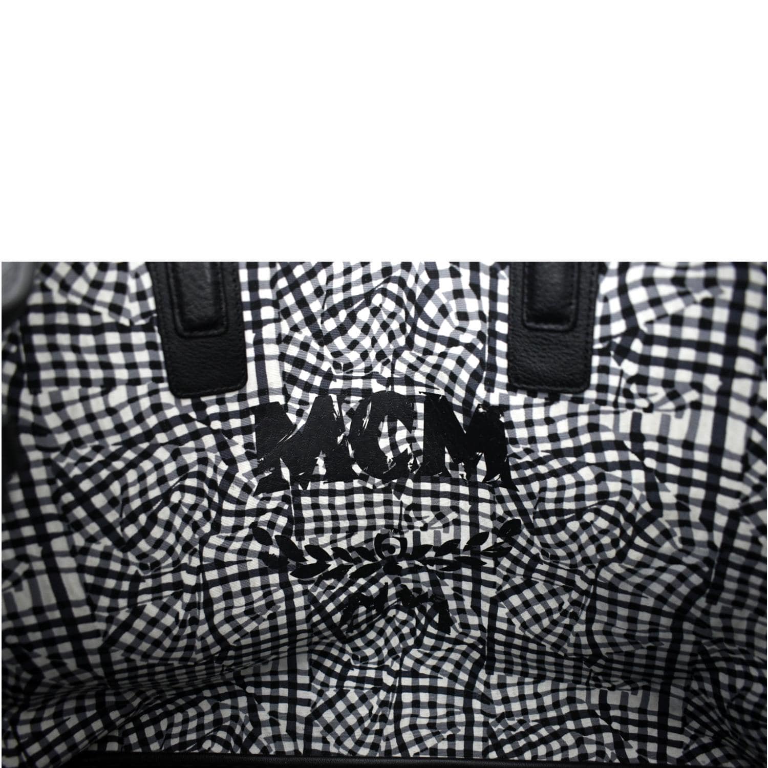 MCM Large Liz Visetos Reversible Shopper Tote Bag Black - Image 11