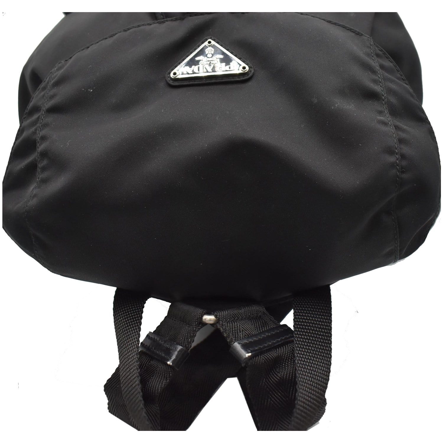 PRADA Nylon Backpack Bag Black - Image 3