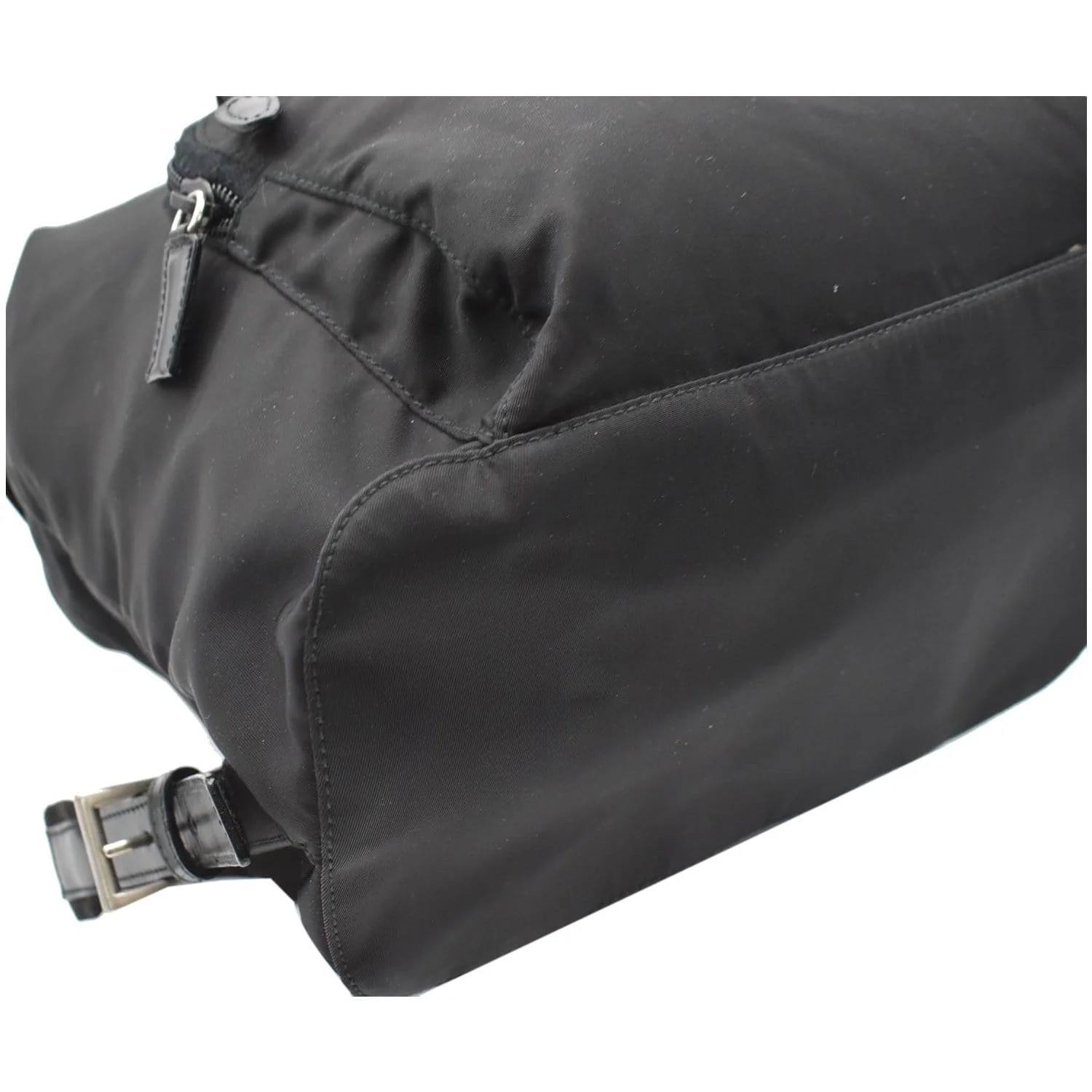 PRADA Nylon Backpack Bag Black - Image 6