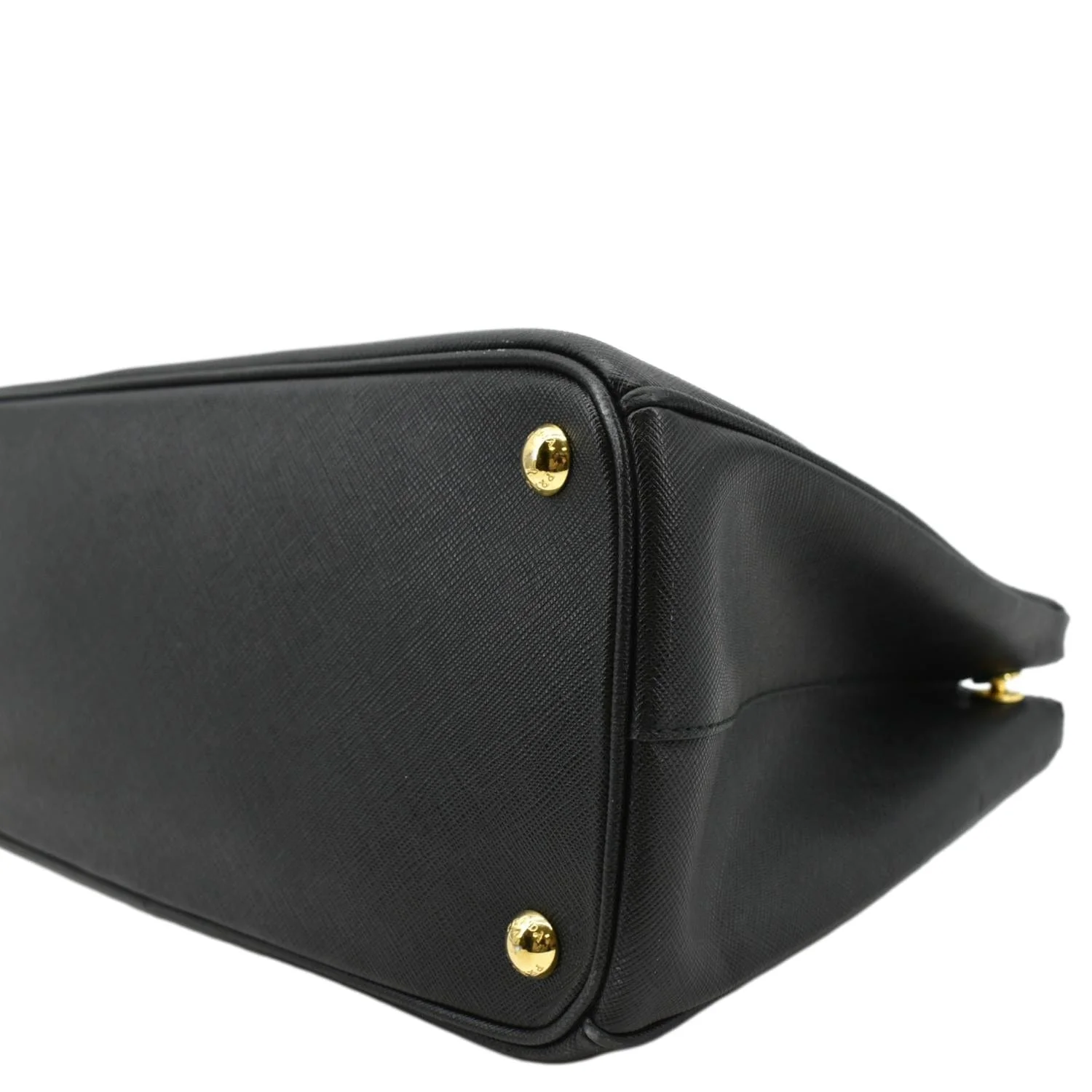 PRADA Saffiano Leather Shoulder Bag Black - Image 7