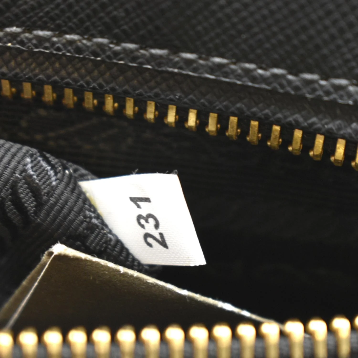 PRADA Galleria Double-Zip small Saffiano Leather Tote Bag Black - Image 13