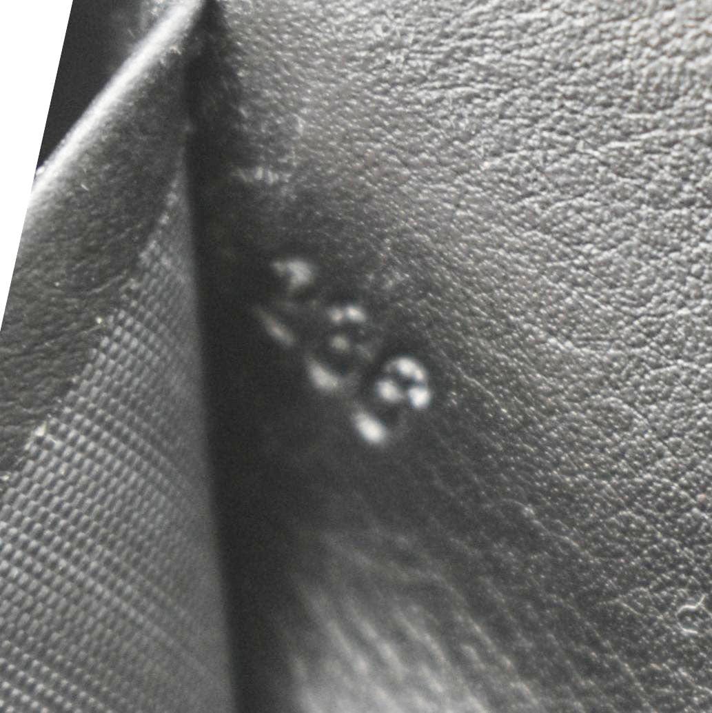 PRADA Envelope Vitello Leather Wallet Black - Image 10