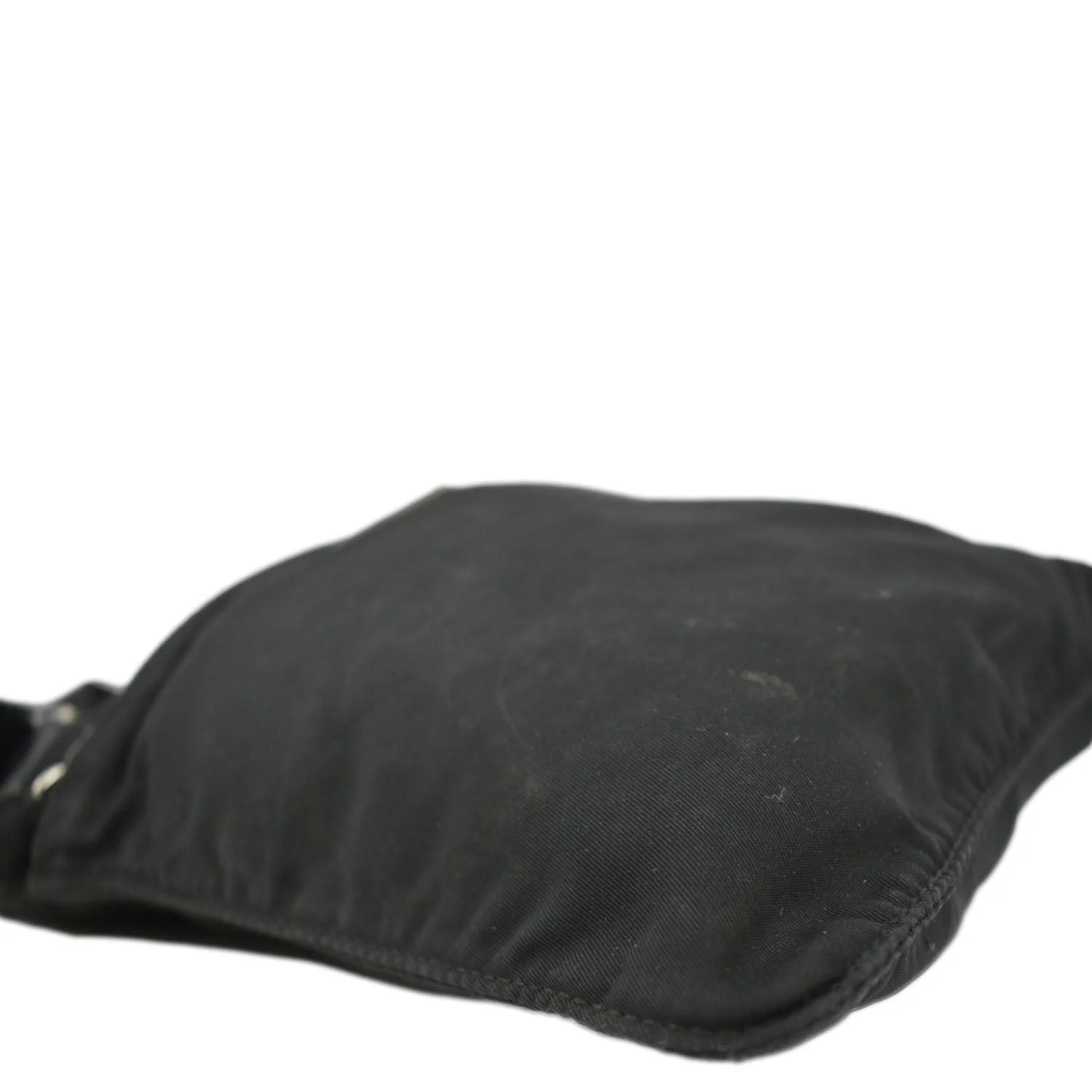 PRADA Nylon Crossbody Messenger Bag Black - Image 7