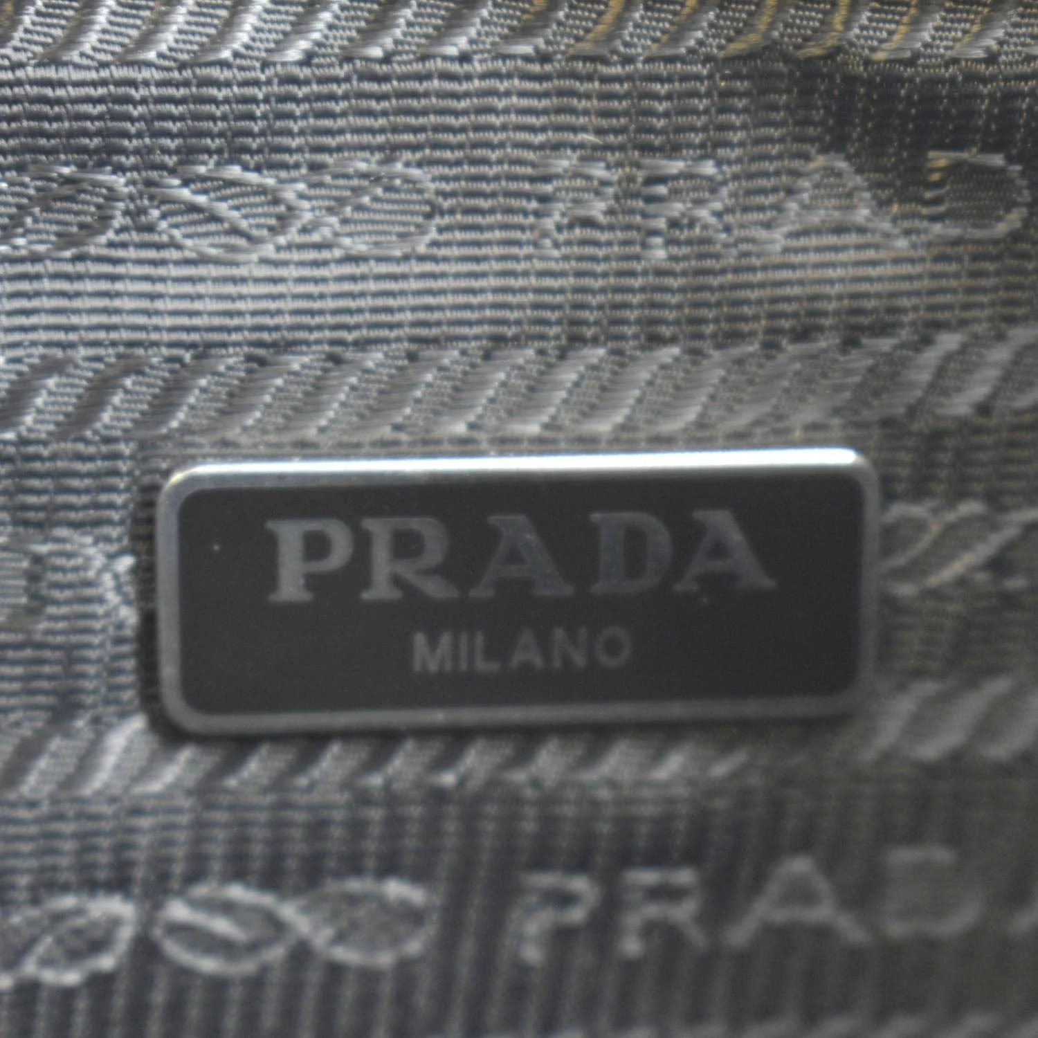 PRADA Nylon Bucket Bag Black - Image 11