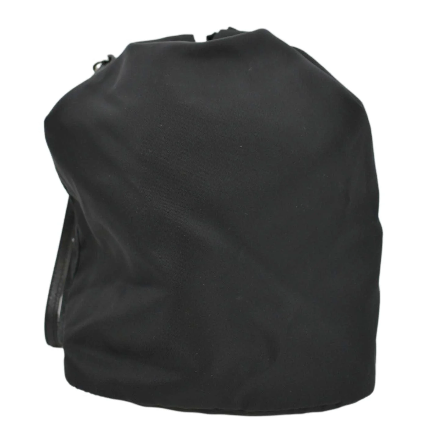 PRADA Nylon Bucket Bag Black - Image 3