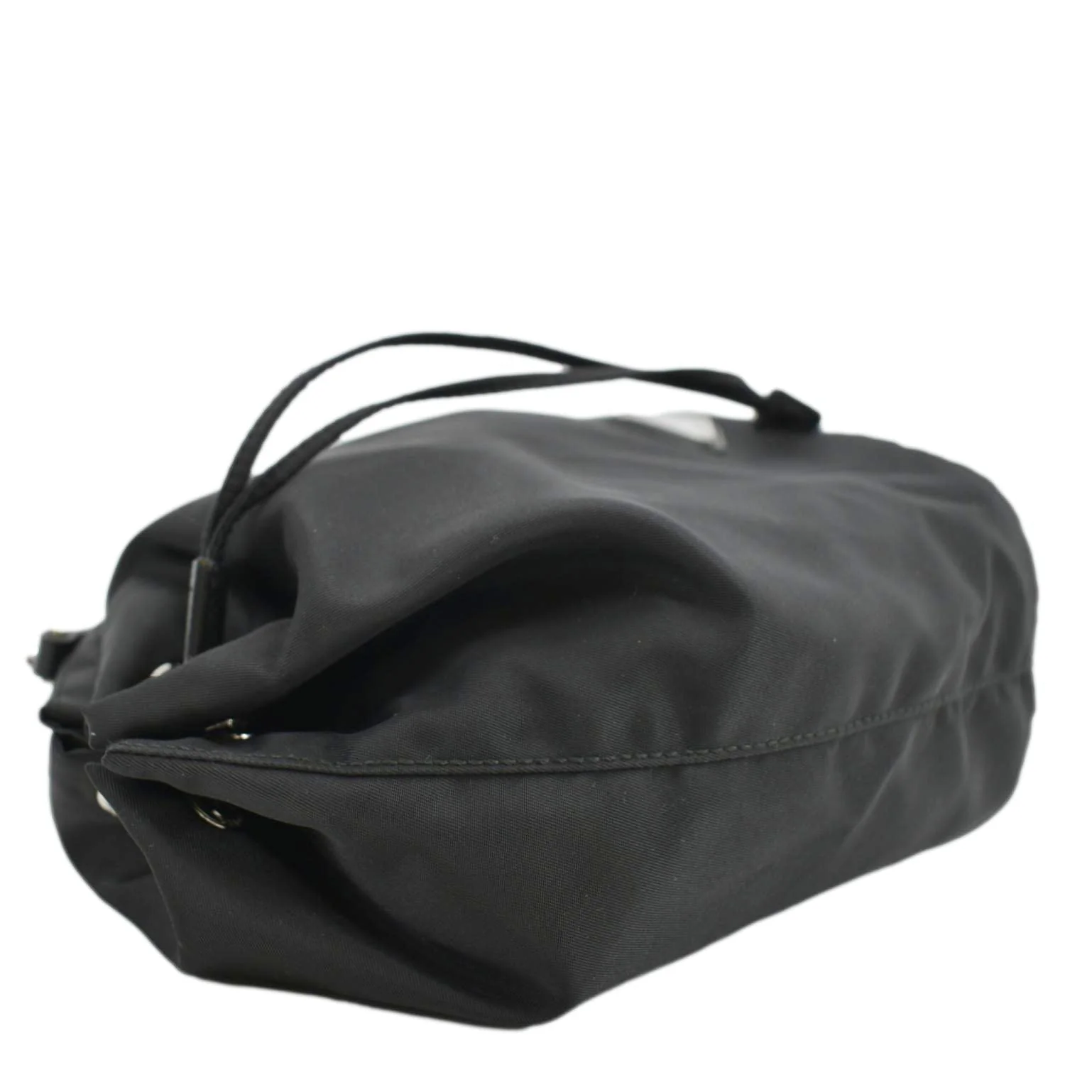 PRADA Nylon Bucket Bag Black - Image 6