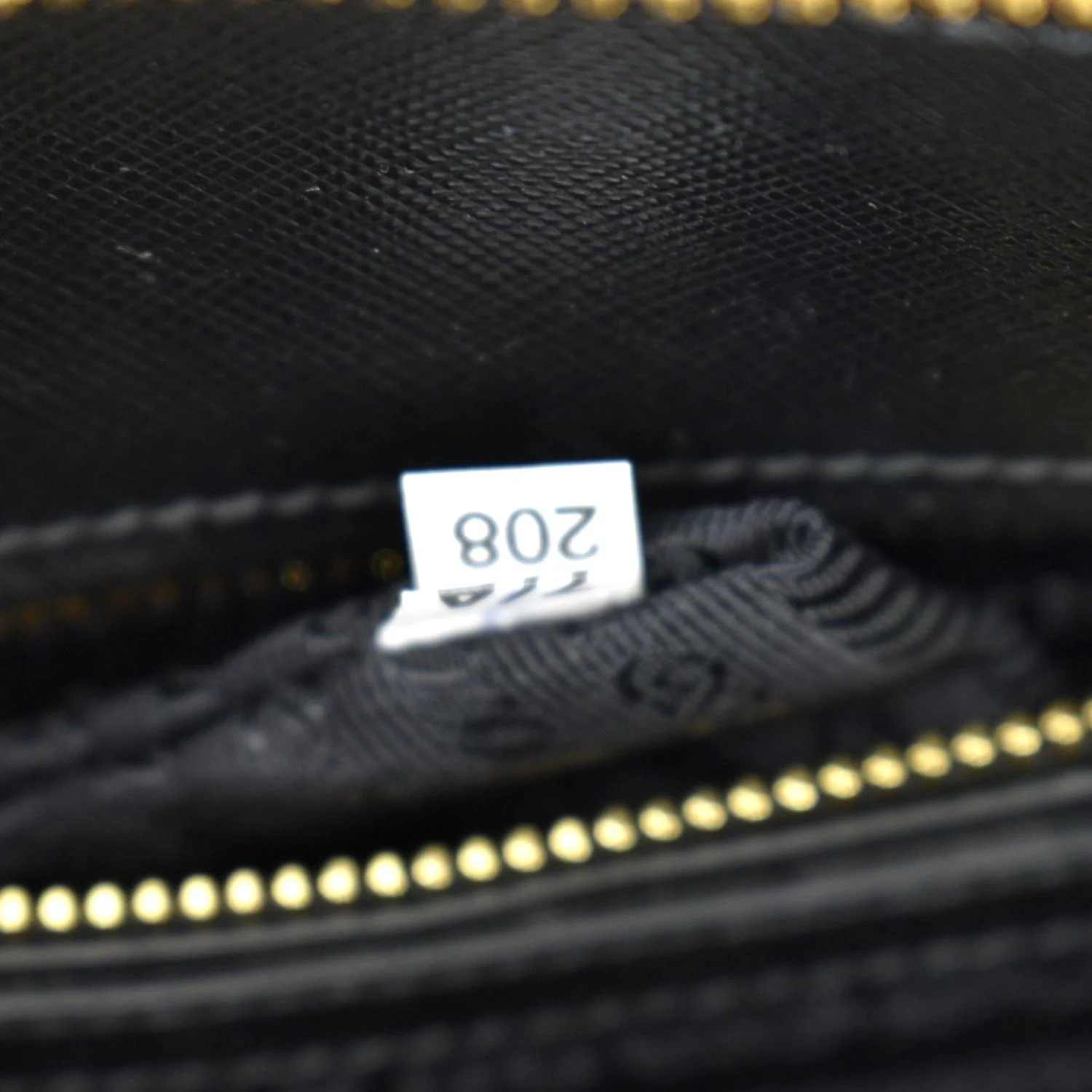 PRADA Lux Medium Promenade Saffiano Leather Shoulder Bag Black - Image 12