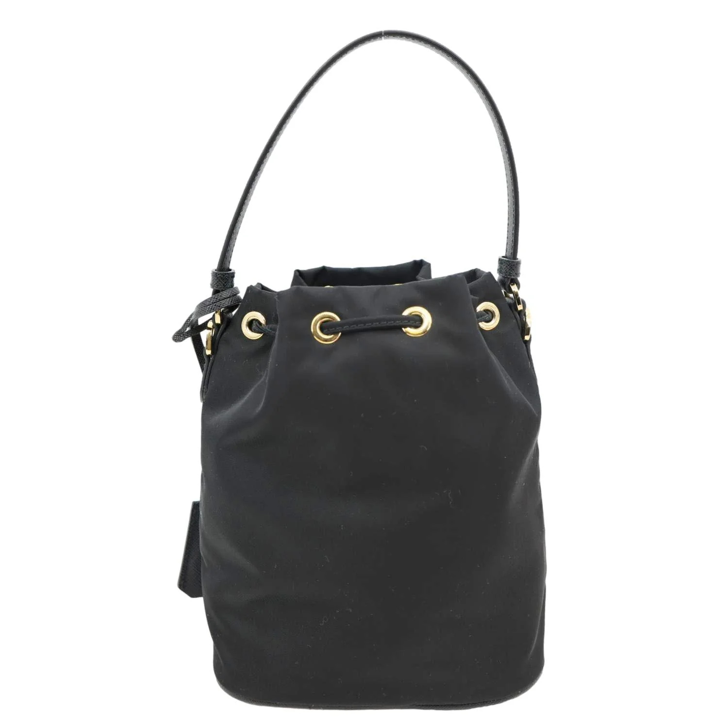 PRADA Re-Edition 1978 Mini Re-Nylon Bucket Bag Black - Image 4