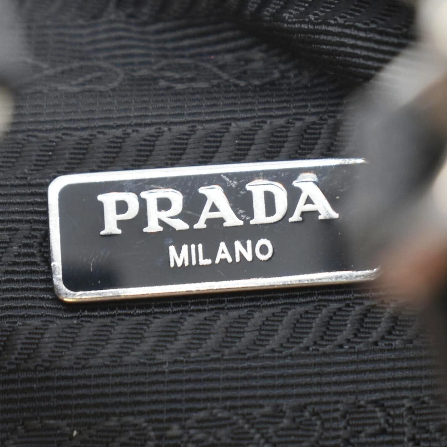 PRADA Re-Edition 2005 Re-Nylon Shoulder Bag Black - Image 12