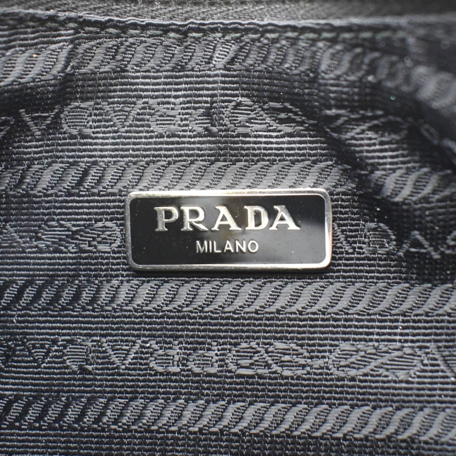 PRADA Re-Edition 2005 Re-Nylon Shoulder Bag Black - Image 12