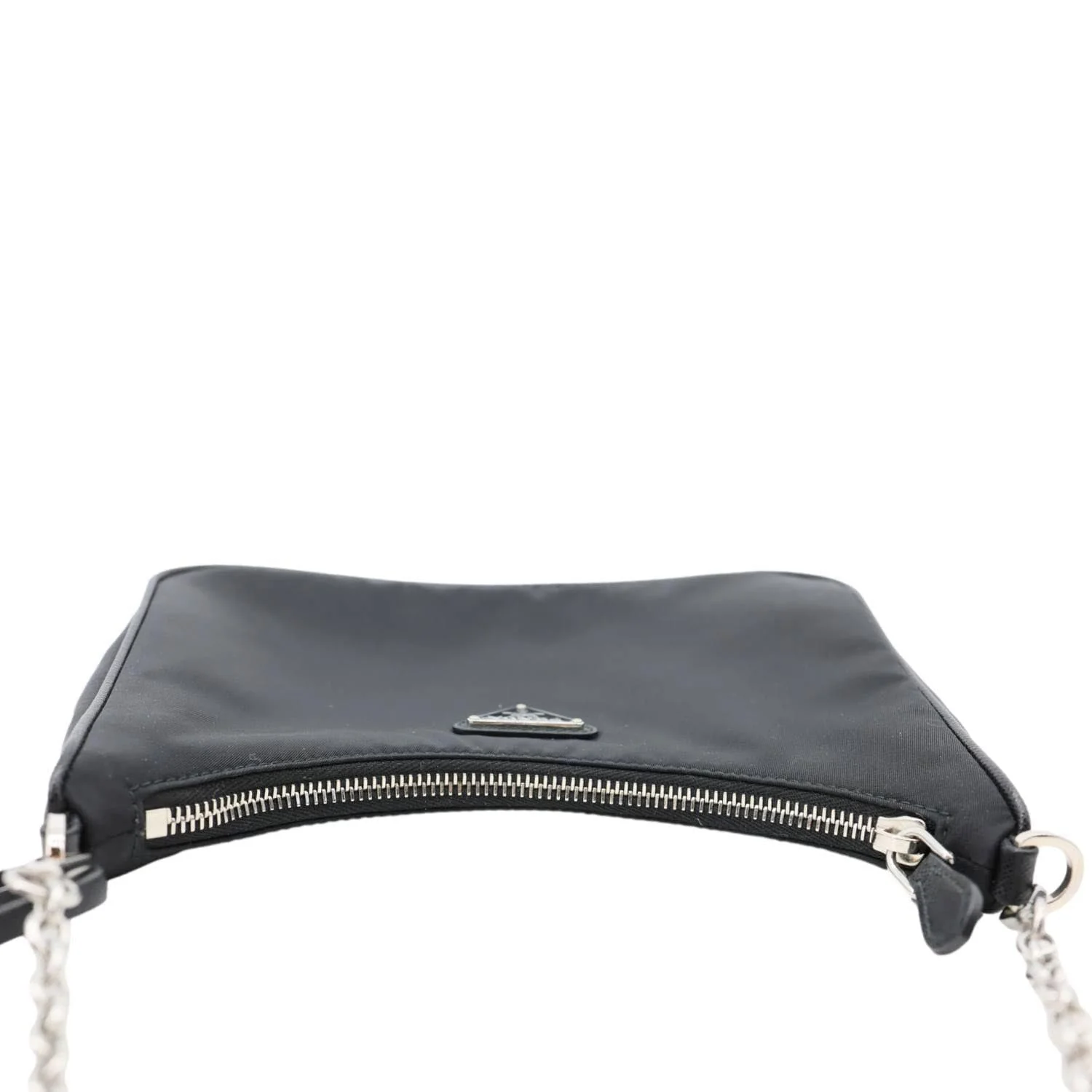 PRADA Re-Edition 2005 Re-Nylon Shoulder Bag Black - Image 4