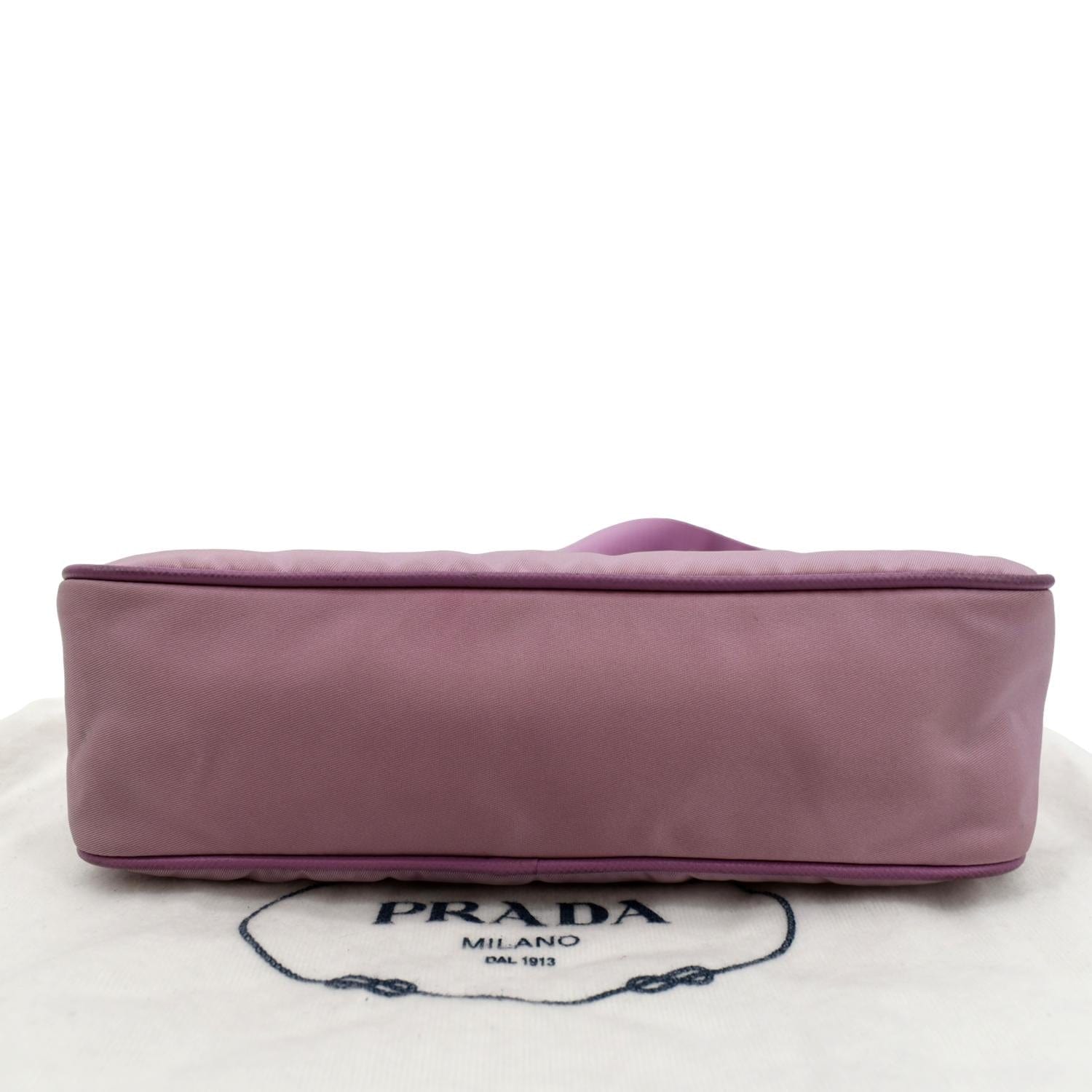 PRADA Re-Edition 2005 Re-Nylon Shoulder Bag Light Pink - Image 8