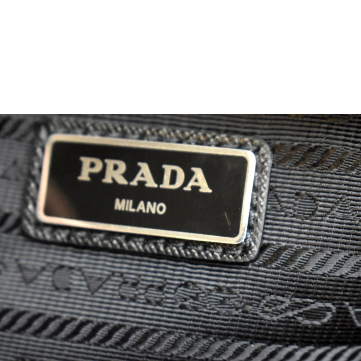 PRADA Re-Nylon Shoulder Bag White - Image 11