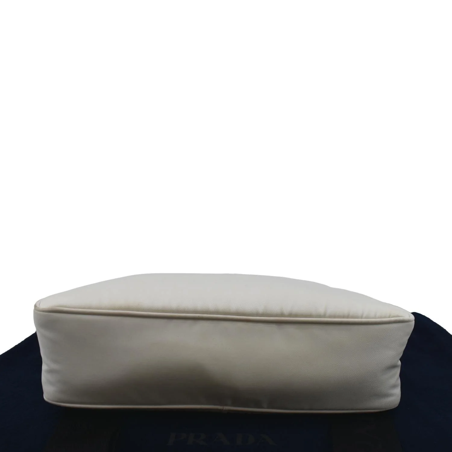 PRADA Re-Nylon Shoulder Bag White - Image 9