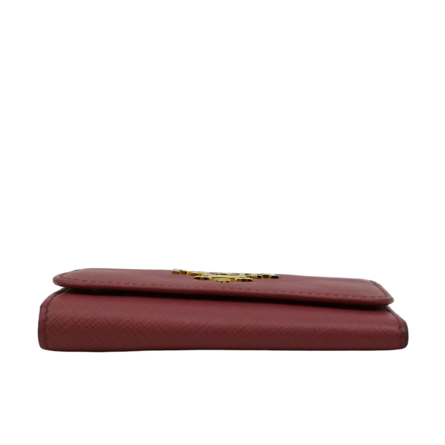 PRADA Small Saffiano Leather Key Holder Pink - Image 10