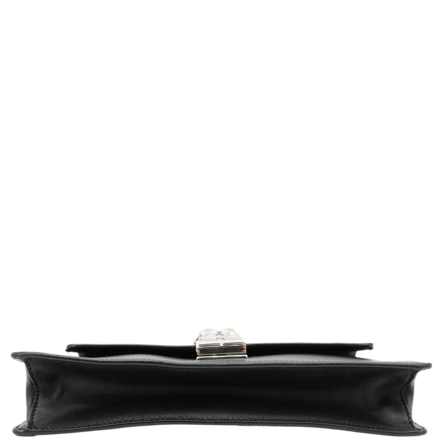PRADA Studded Elektra Saffiano Leather Crossbody Bag Black - Image 10