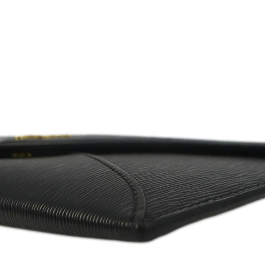 PRADA Vitello Move Envelope Leather Wallet Black - Image 7