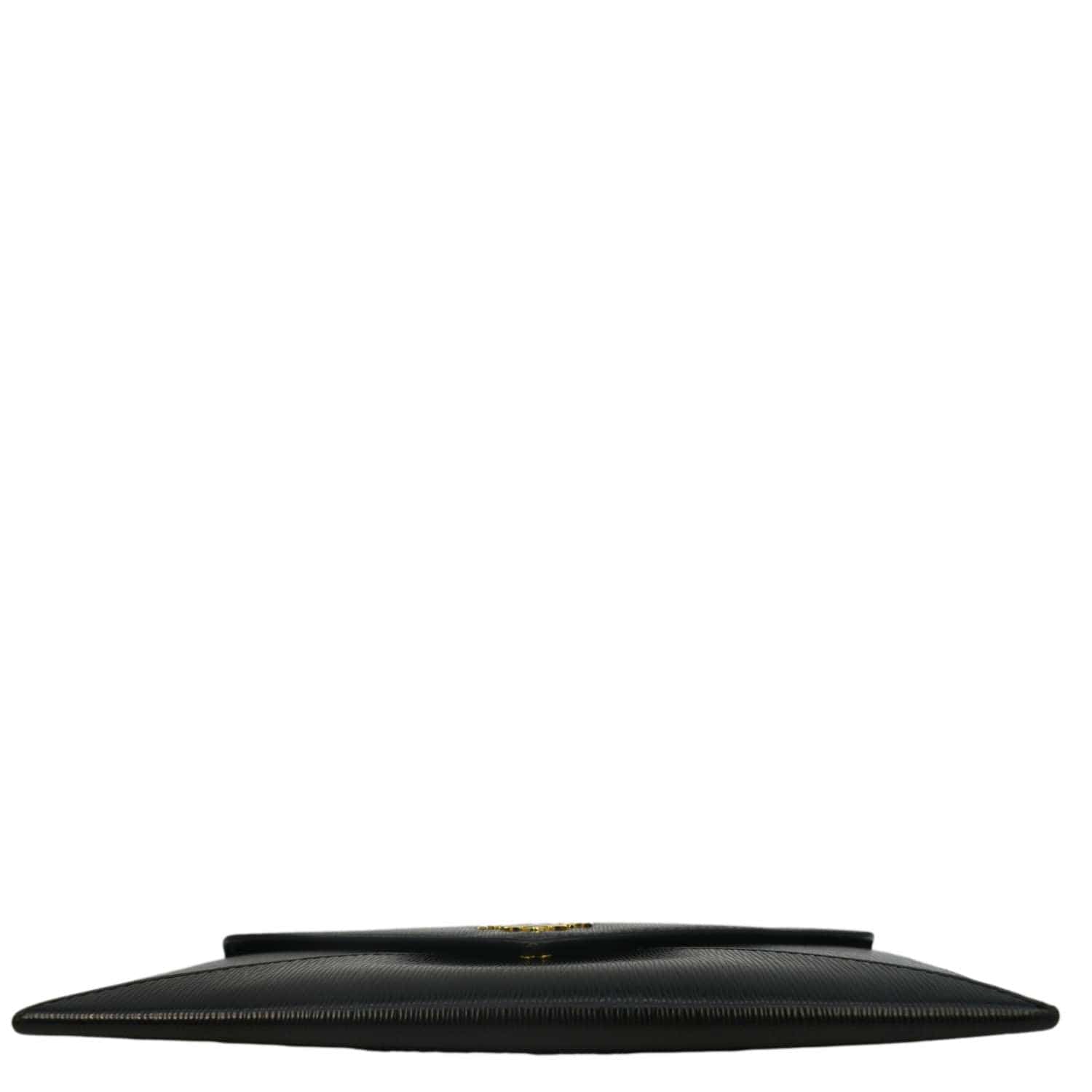 PRADA Vitello Move Envelope Leather Wallet Black - Image 8