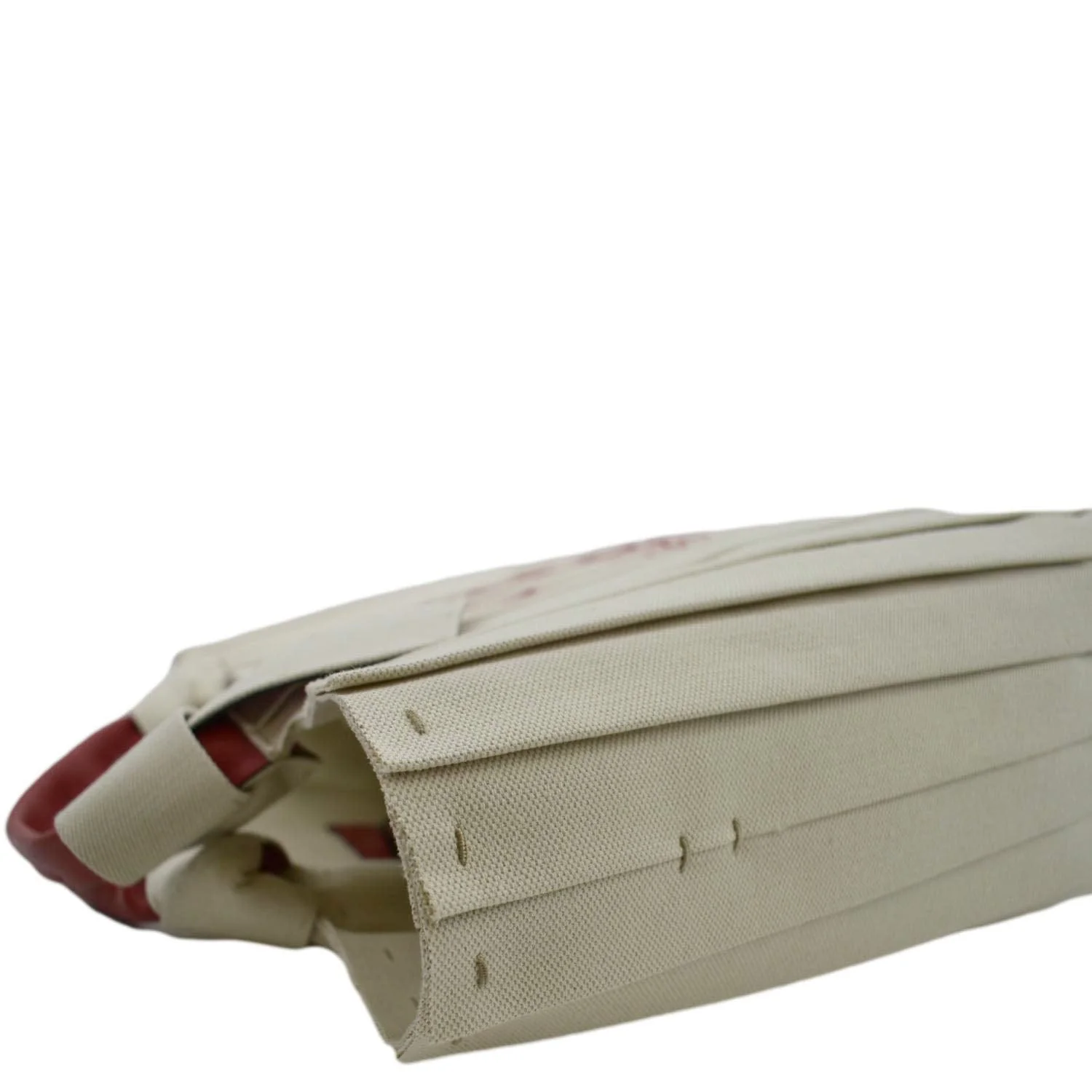VALENTINO GARAVANI Atelier 05 Canvas Tote Bag Beige - Image 7