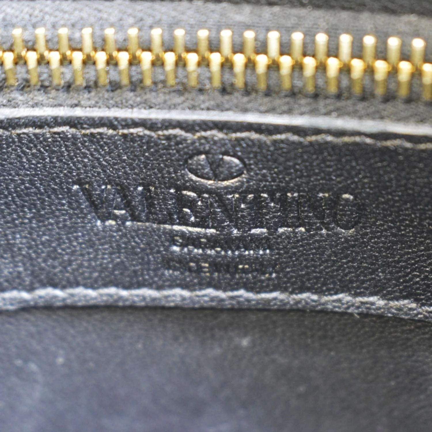 VALENTINO Garavani V Logo Leather Crossbody Bag Black - Image 12