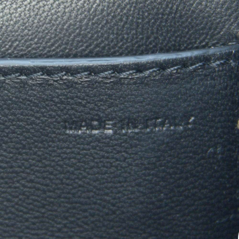 VALENTINO Loco V Logo Leather Messenger Bag Brown - Image 15