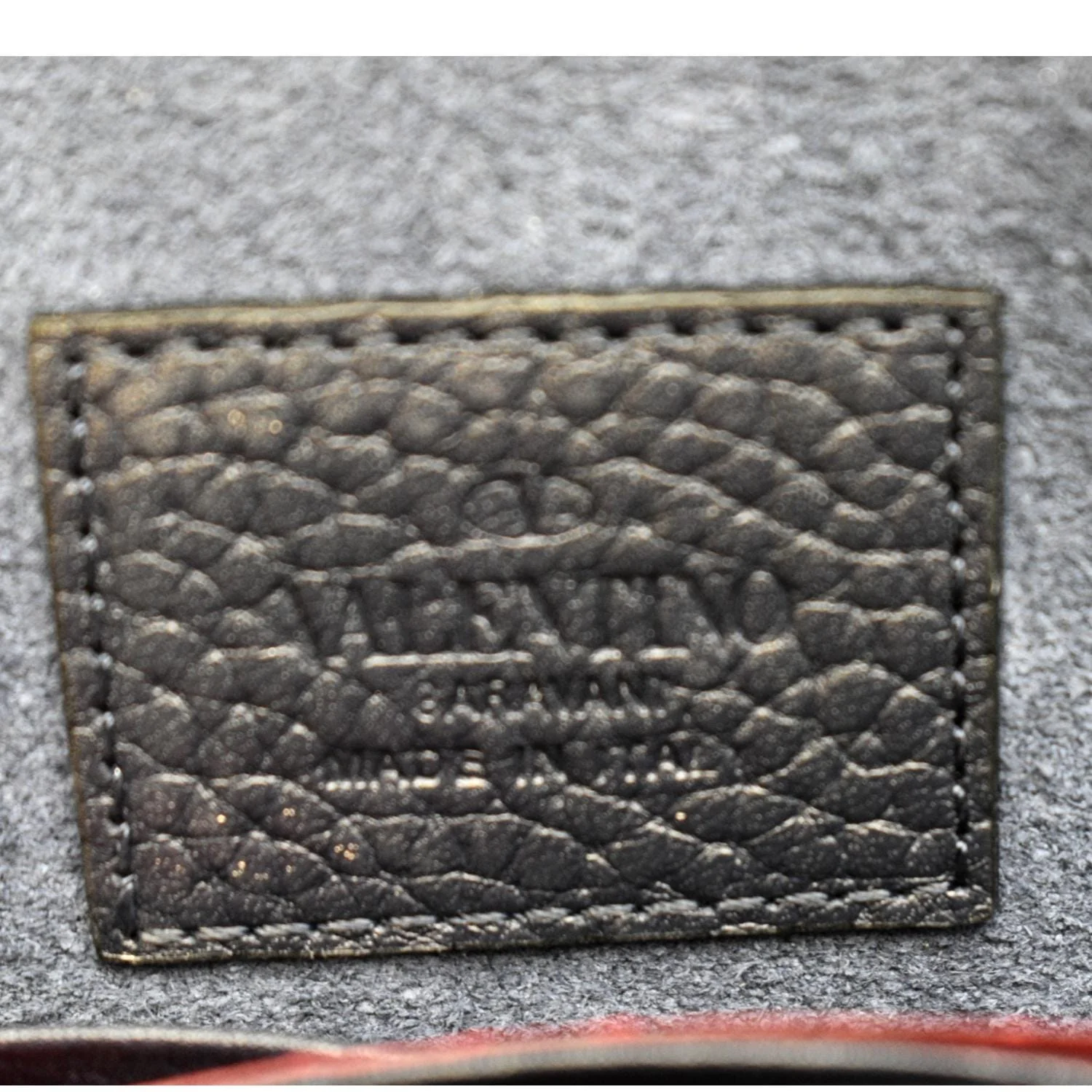 VALENTINO Garavani Rockstud Envelope Leather Chain Crossbody Bag Navy Blue - Image 11