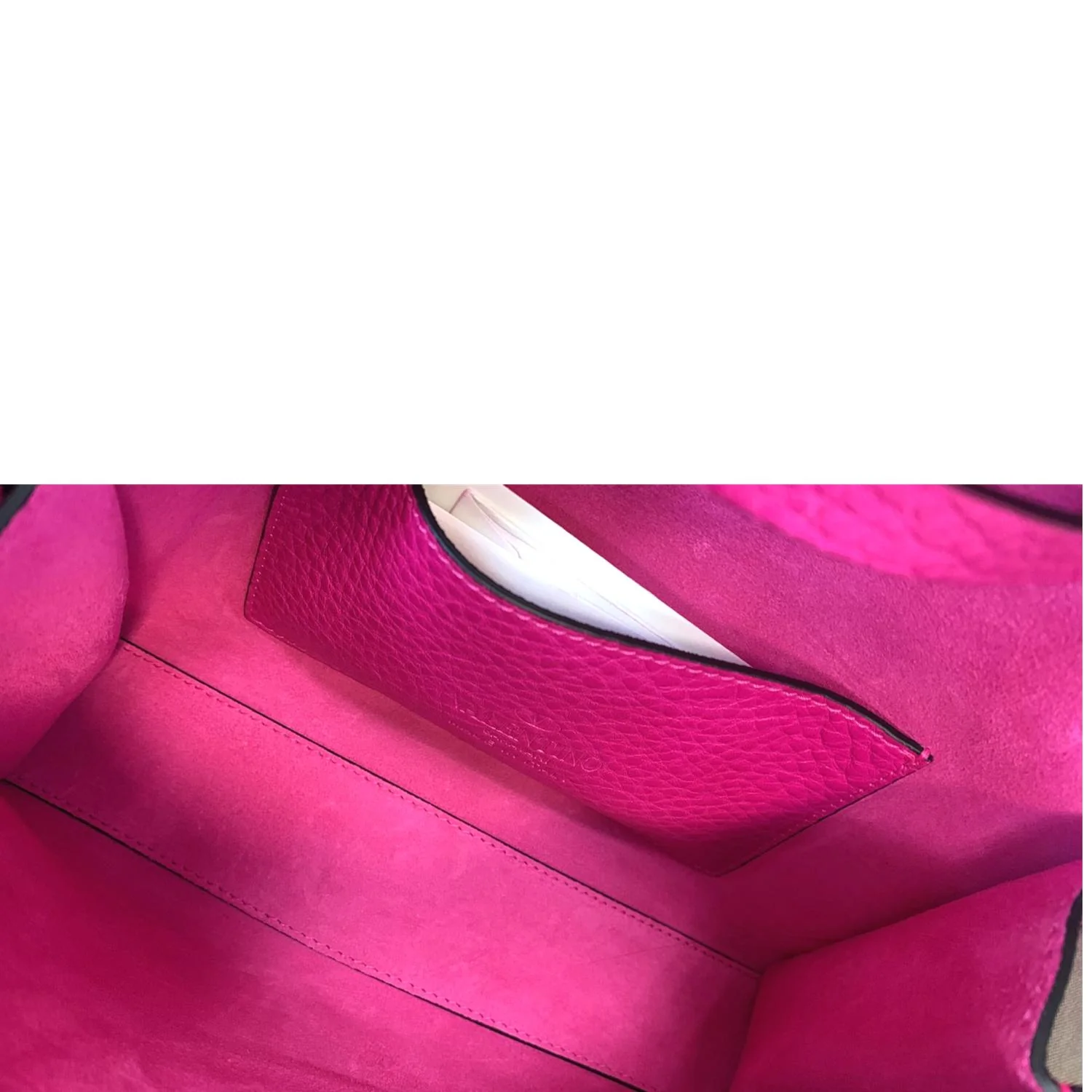 VALENTINO Garavani Small Rockstud Flap Leather Crossbody Bag Rose Violet - Image 10