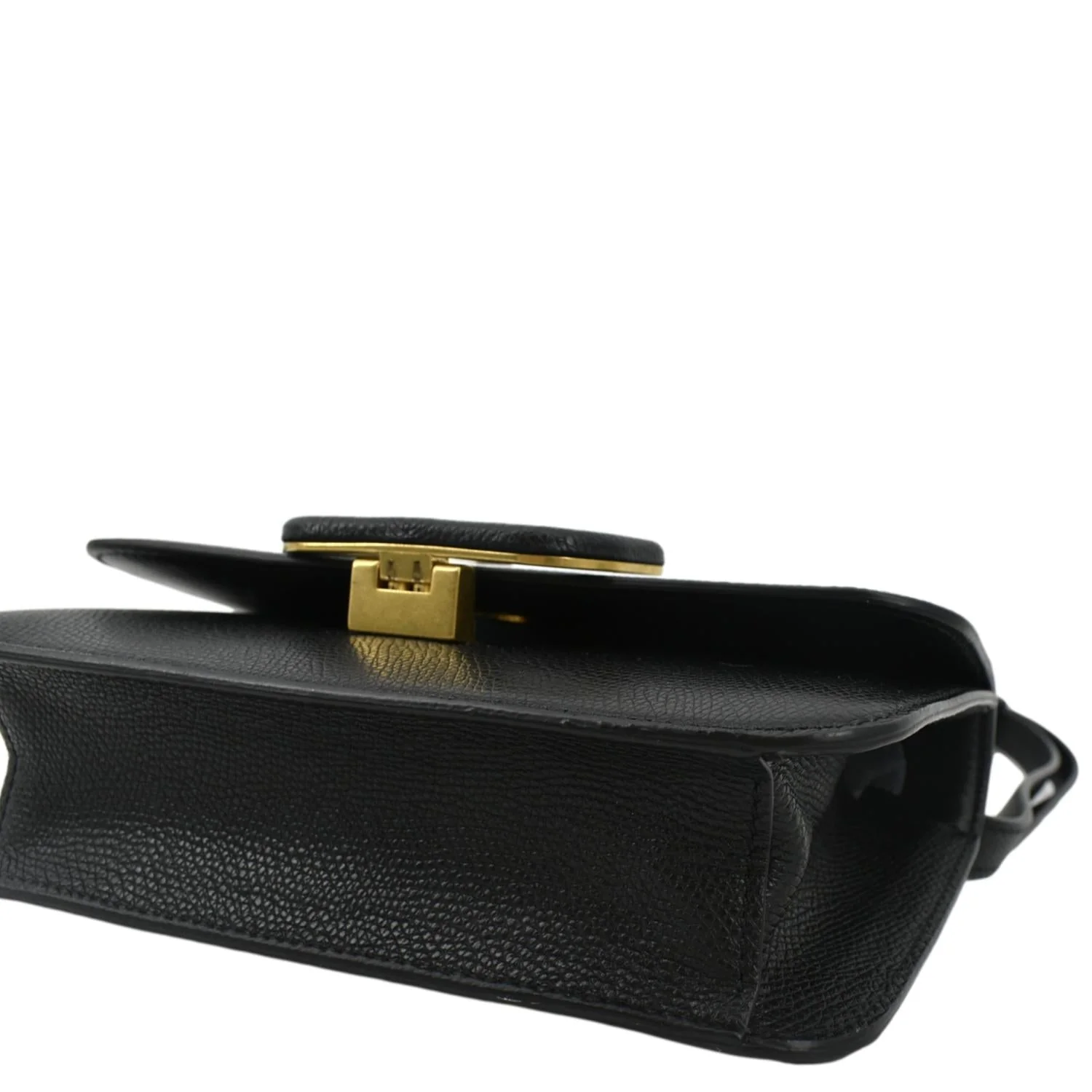 VALENTINO VSling Leather Crossbody Belt Bag Black - Image 8