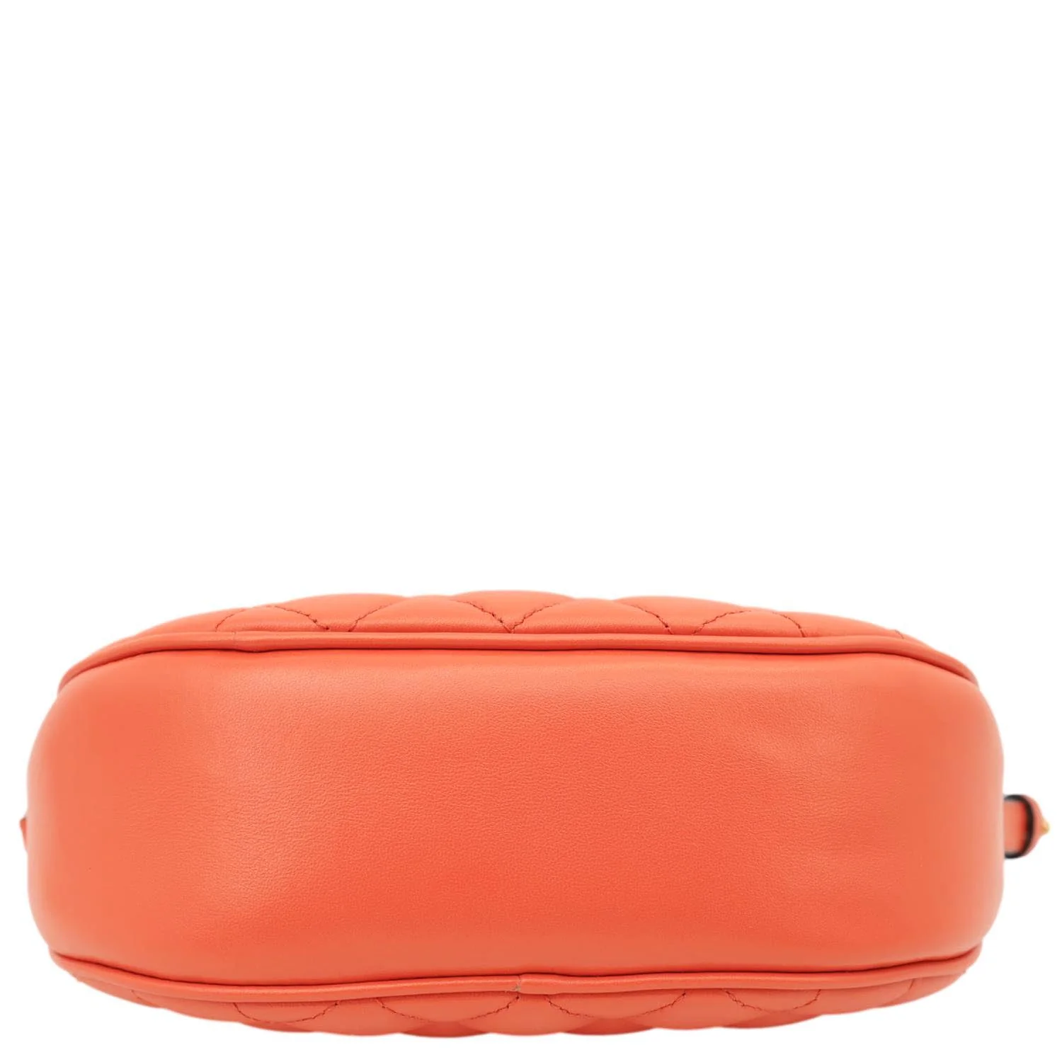 VERSACE La Medusa Body Quilted Leather Crossbody Bag Red - Image 10