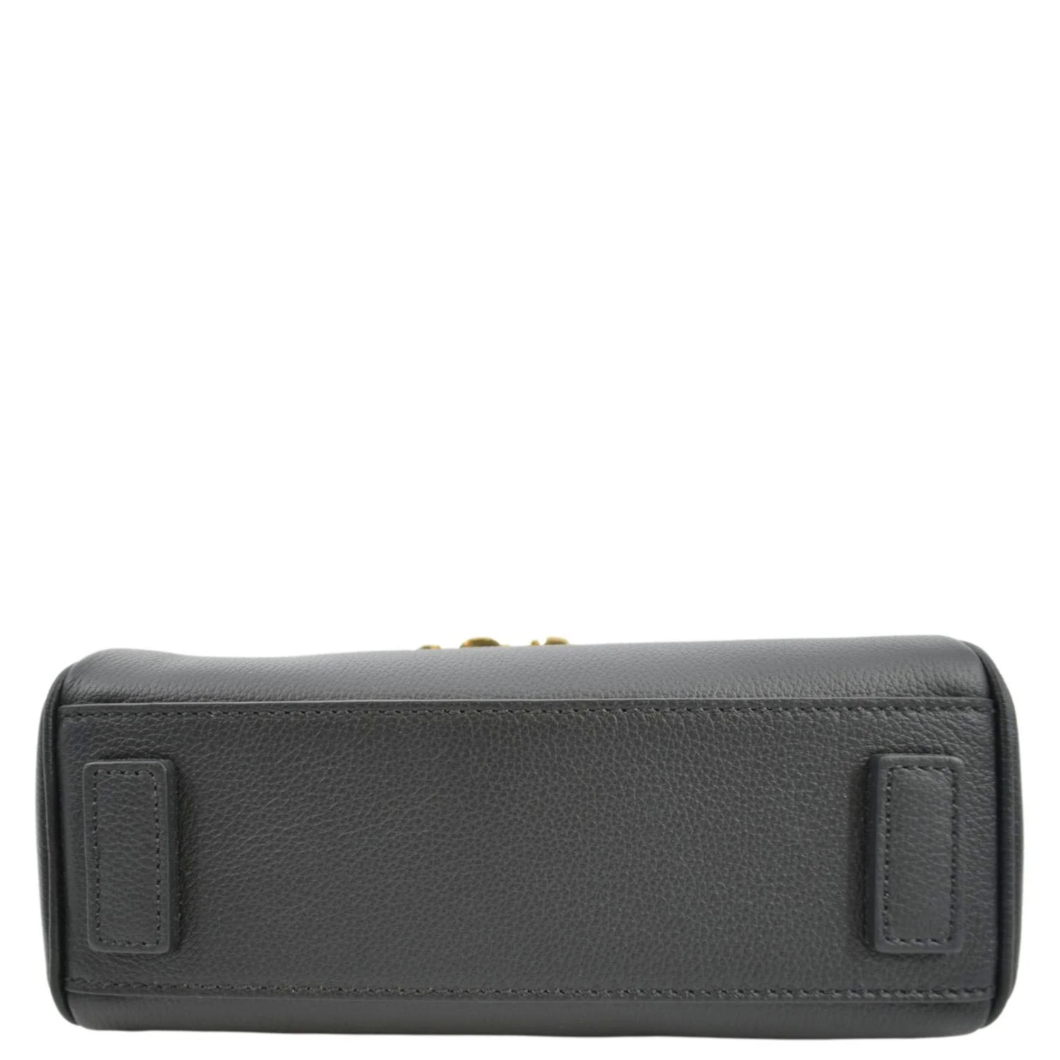 VERSACE La Medusa Leather Top Handle Shoulder Bag Black - Image 10
