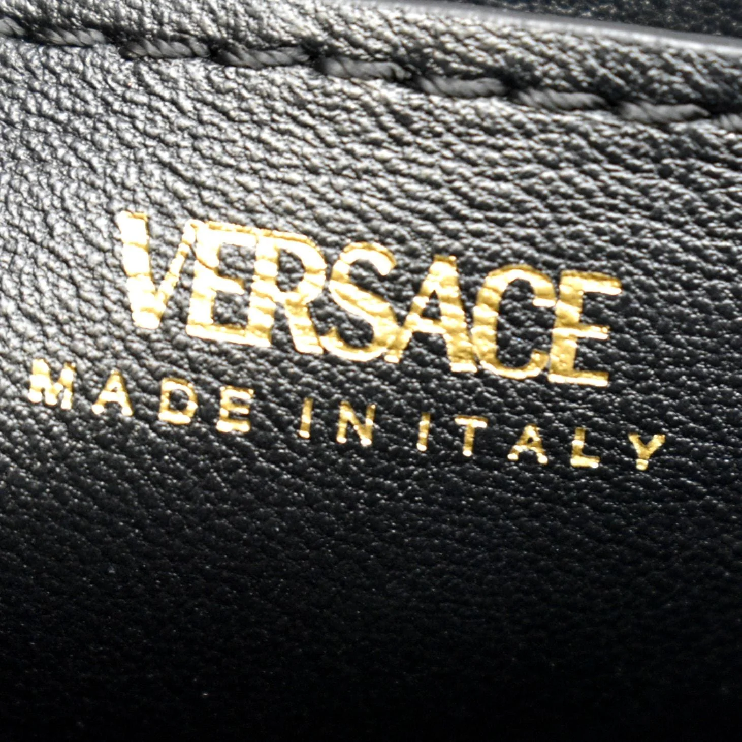 VERSACE La Medusa Leather Top Handle Shoulder Bag White - Image 14