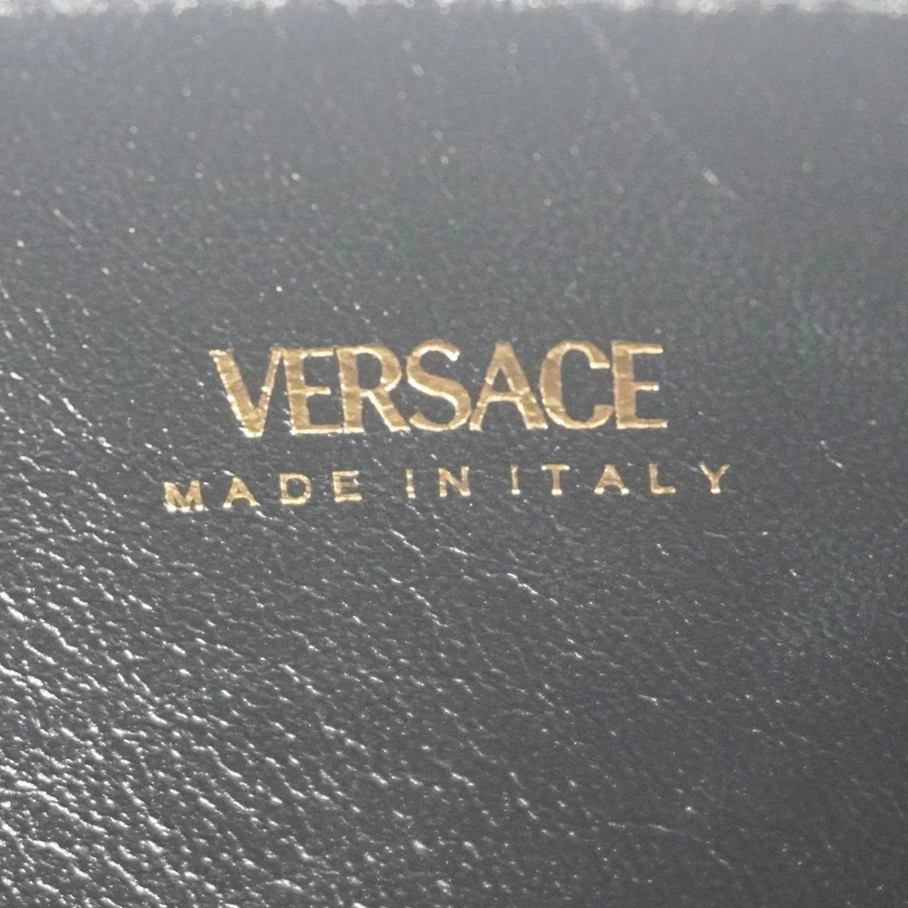 Versace Medusa '95 Smooth Leather Tote Bag Black - Image 14