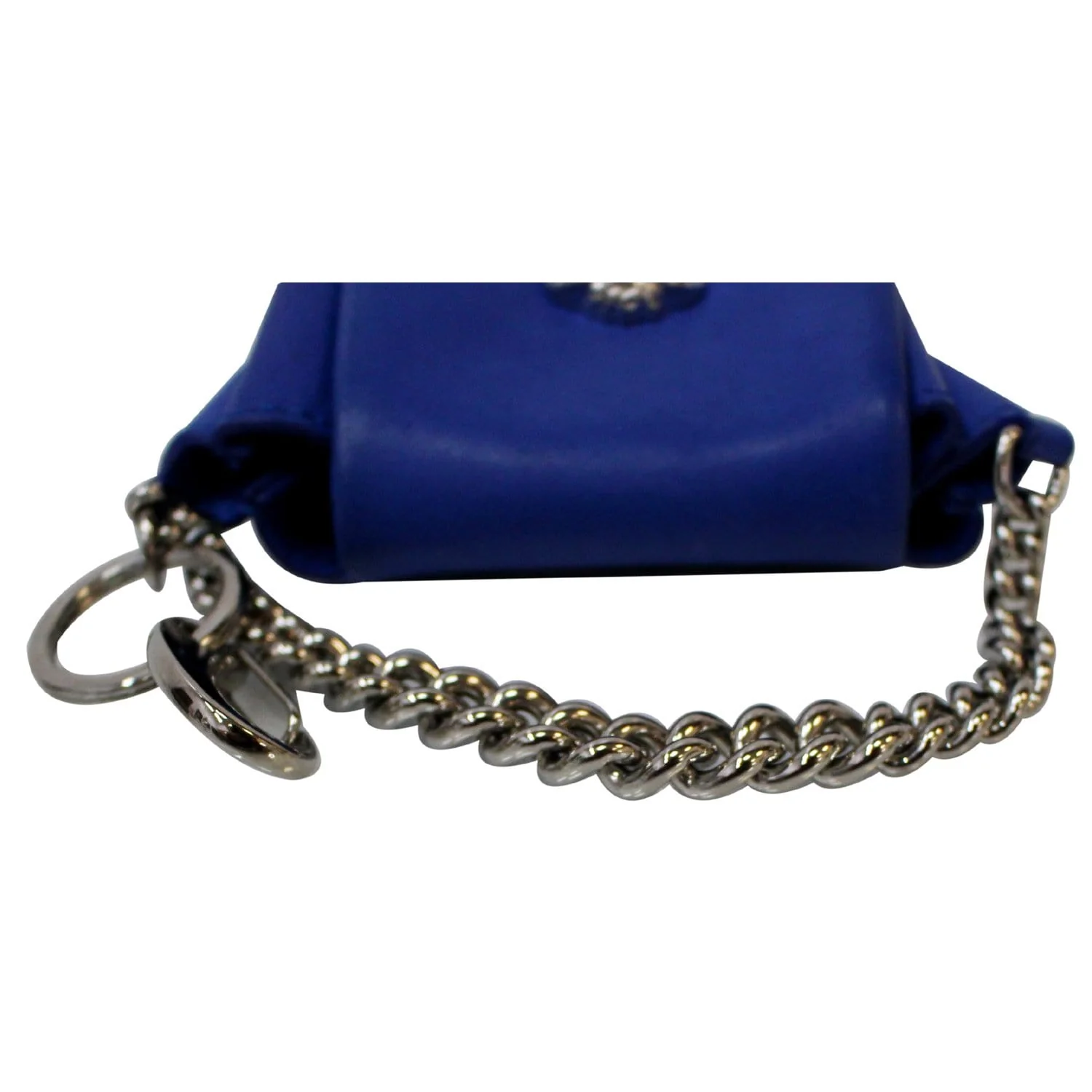 VERSACE Micro Sultan Keychain Blue - Image 6