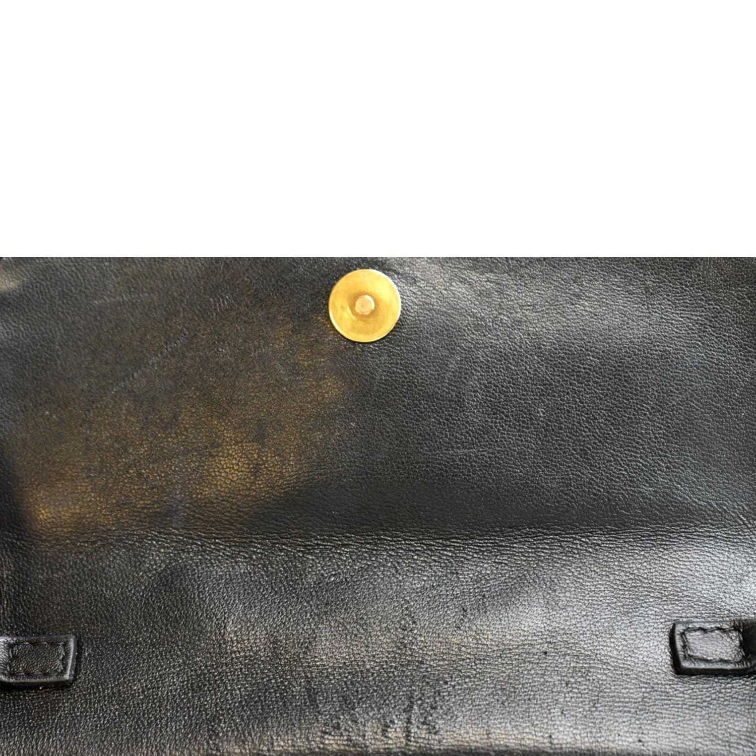 VERSACE Virtus Mini Leather Crossbody Bag Black - Image 13