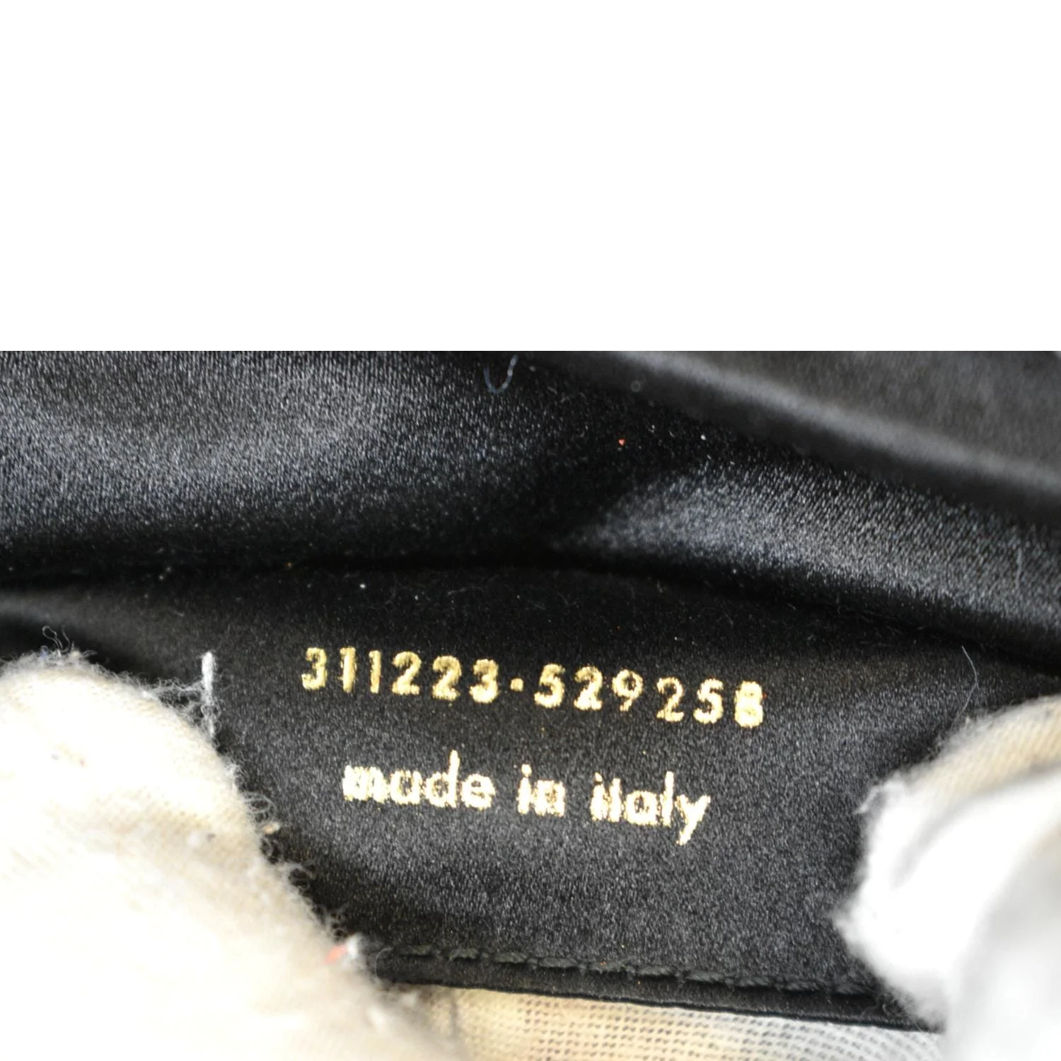 YVES SAINT LAURENT Belle de Jour Leather Clutch Bag Black- sold - Image 11