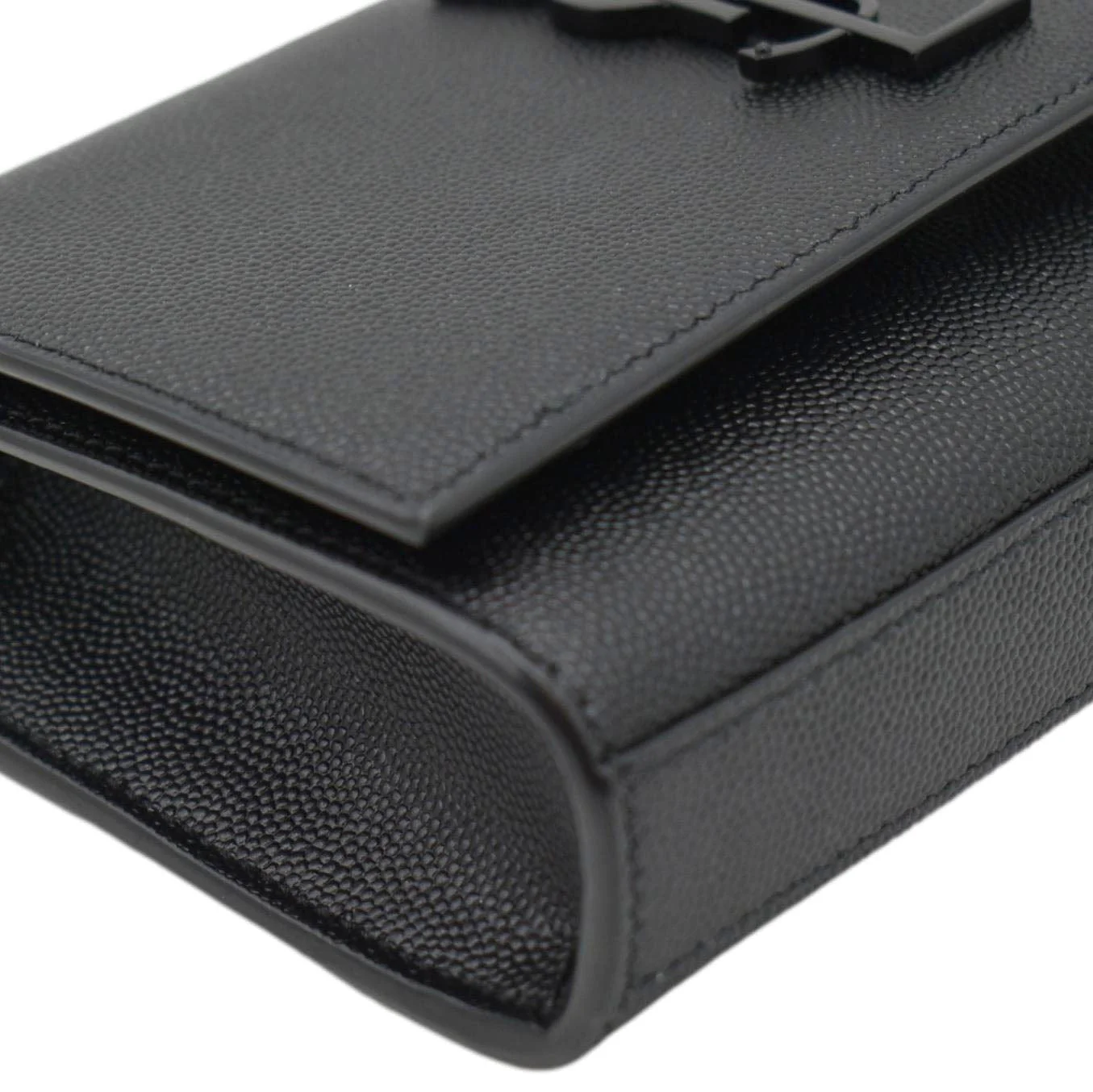 YVES SAINT LAURENT Kate Monogram Grain De Poudre Belt Bag Black - Image 7